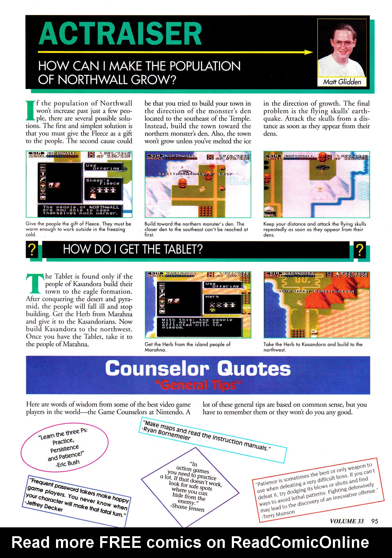 Read online Nintendo Power comic -  Issue #33 - 102