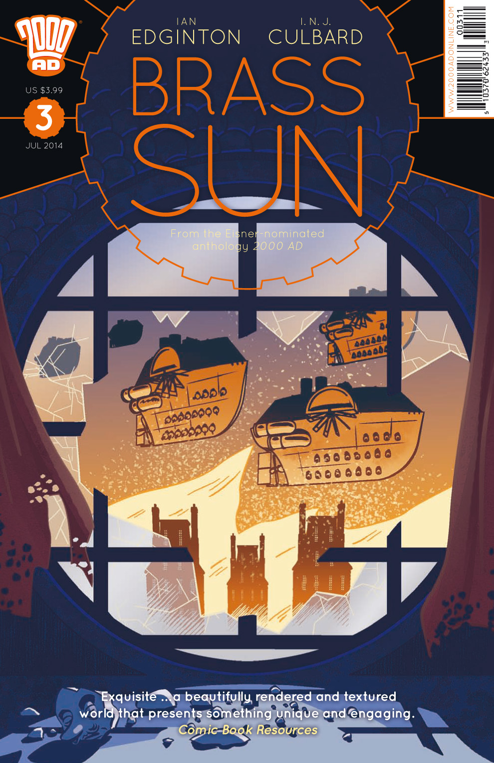 Read online Brass Sun comic -  Issue #3 - 1