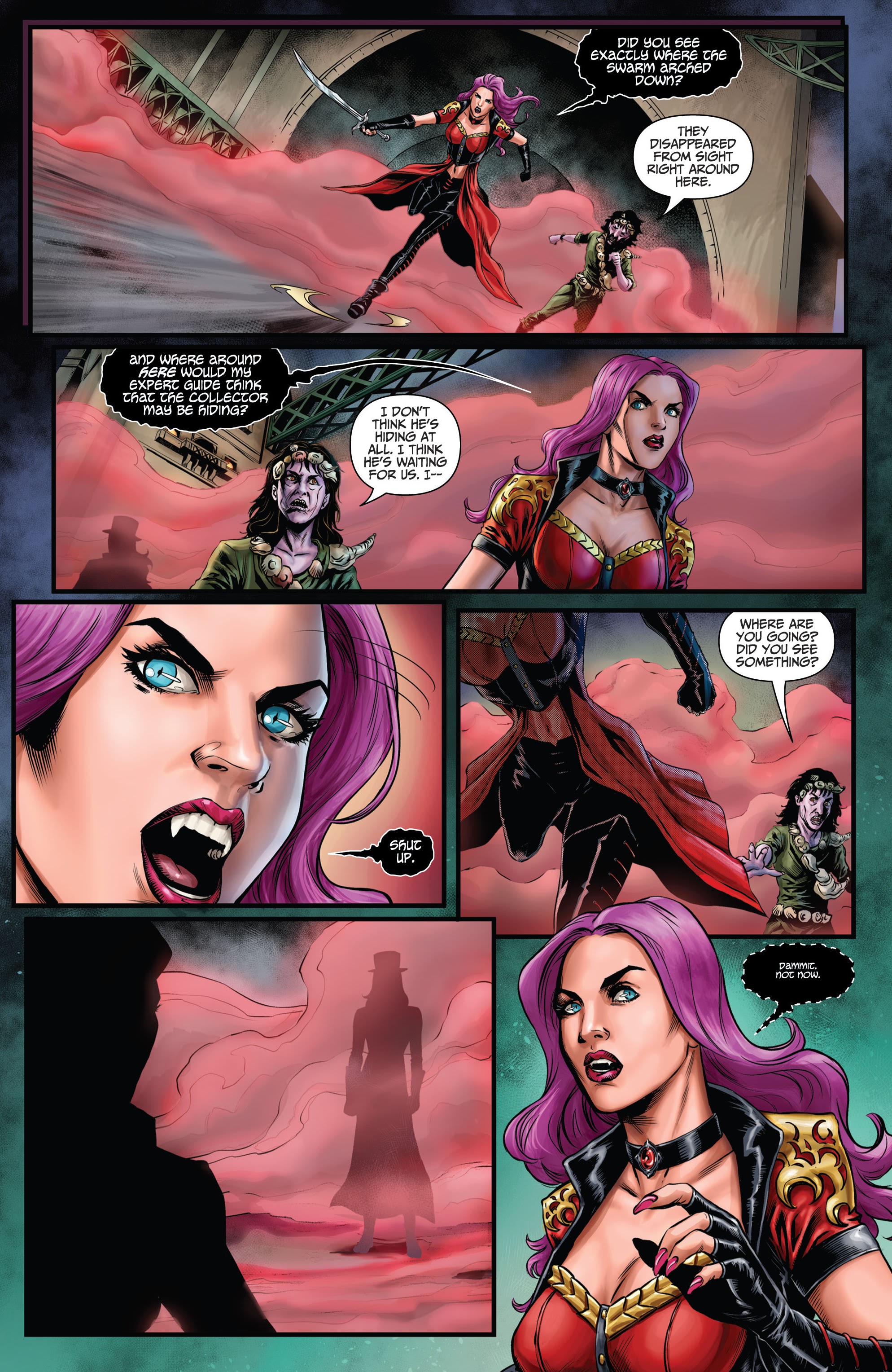 Read online Grimm Universe Presents Quarterly: Dracula's Daughter comic -  Issue # TPB - 34