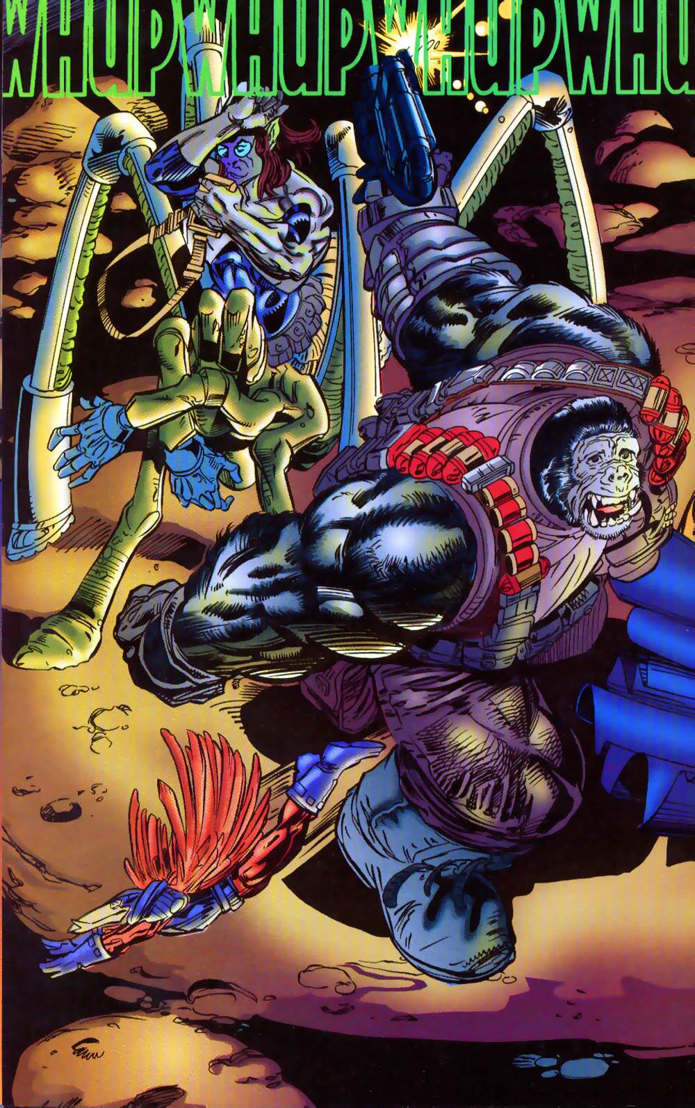 Read online Leonard Nimoy's Primortals (1995) comic -  Issue #10 - 21