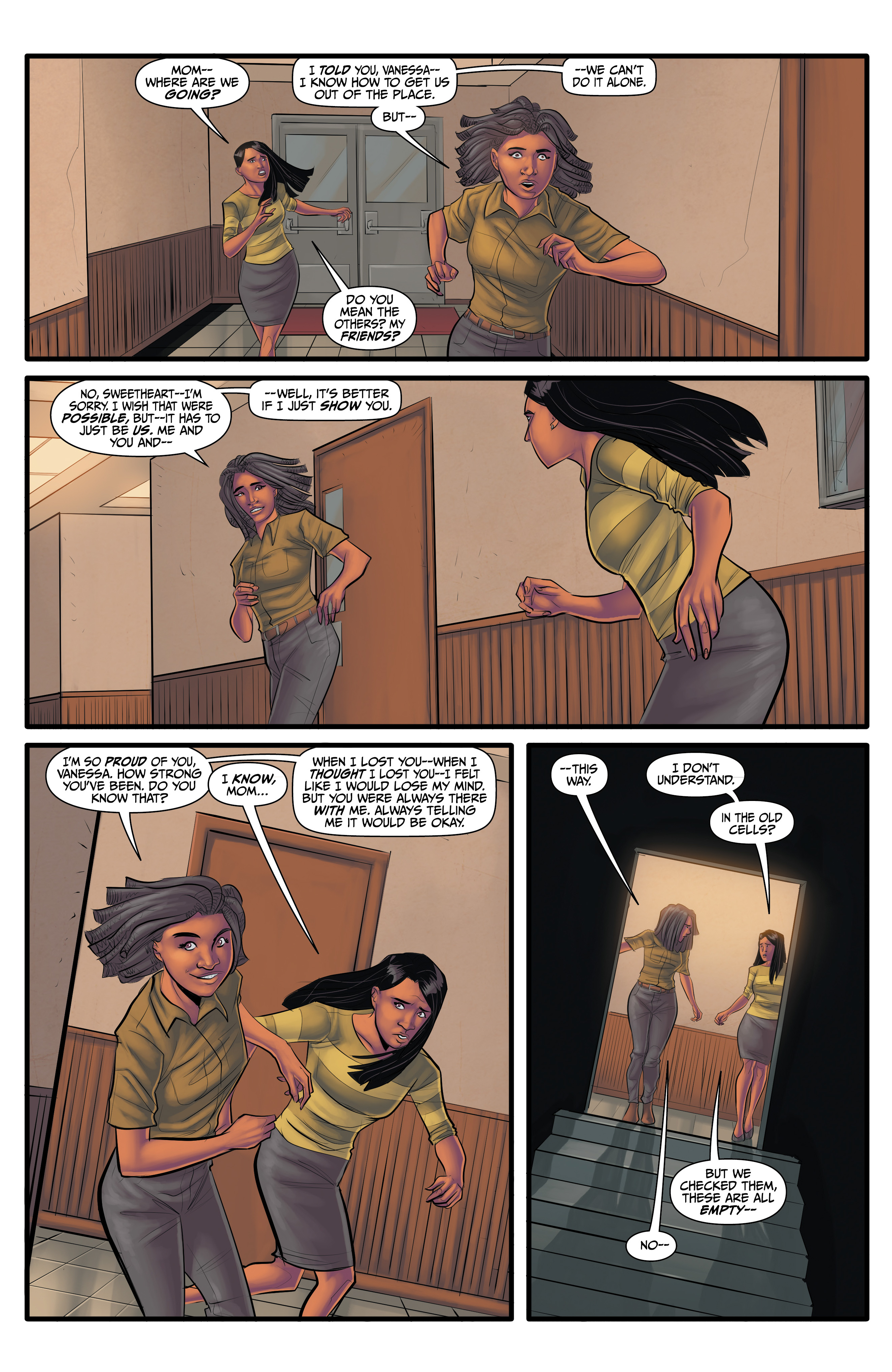 Read online Morning Glories comic -  Issue #50 - 14