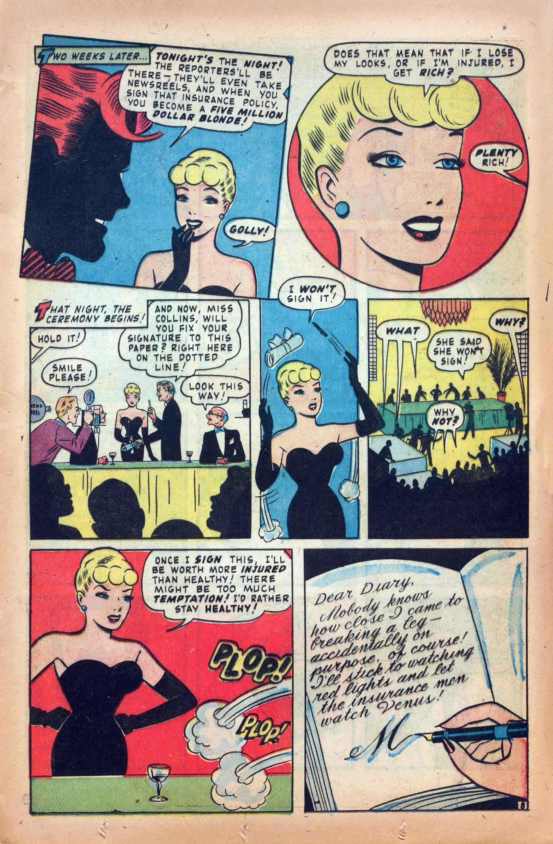 Read online Tessie the Typist comic -  Issue #14 - 23