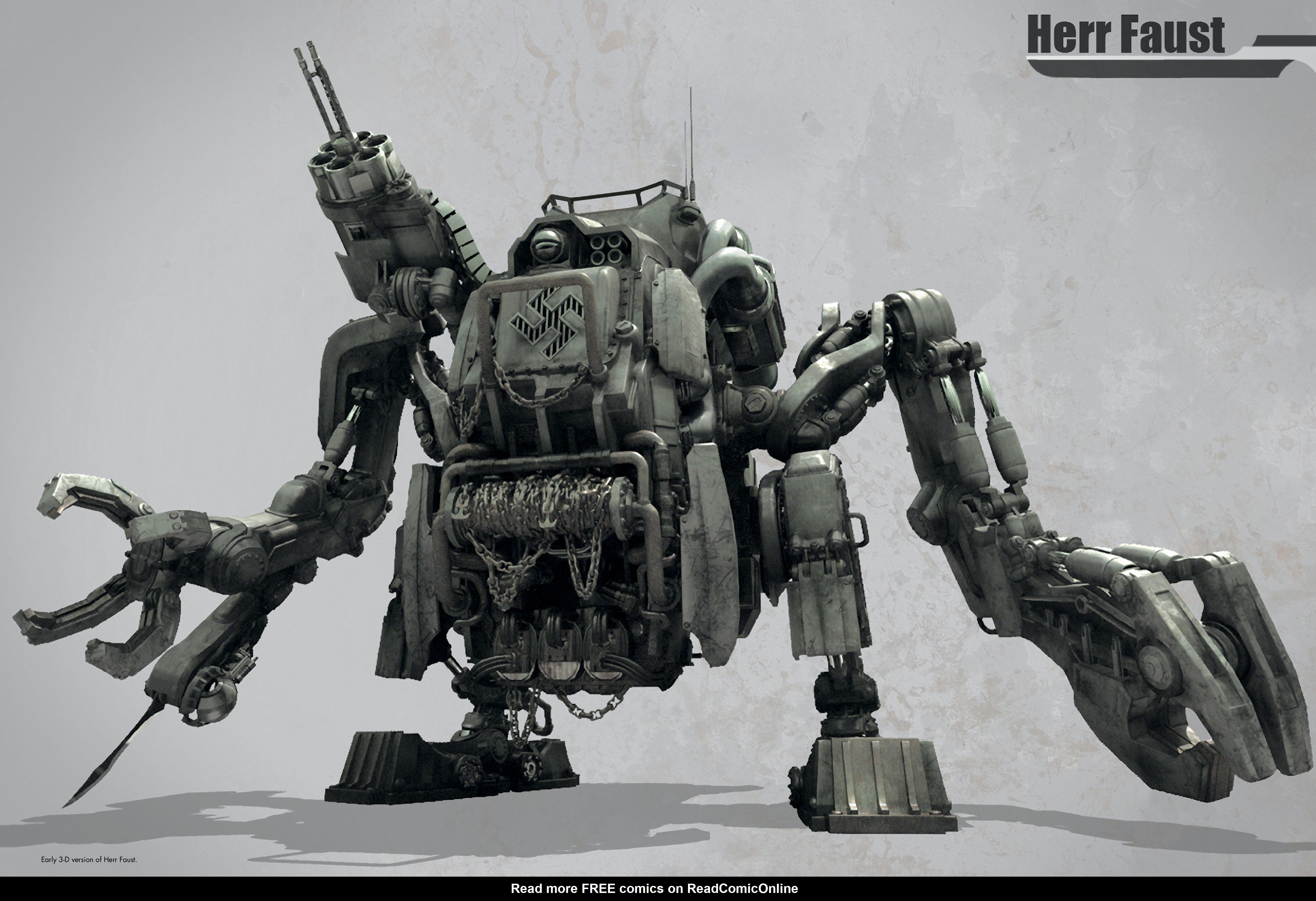 Read online The Art of Wolfenstein: The New Order comic -  Issue # TPB (Part 2) - 27