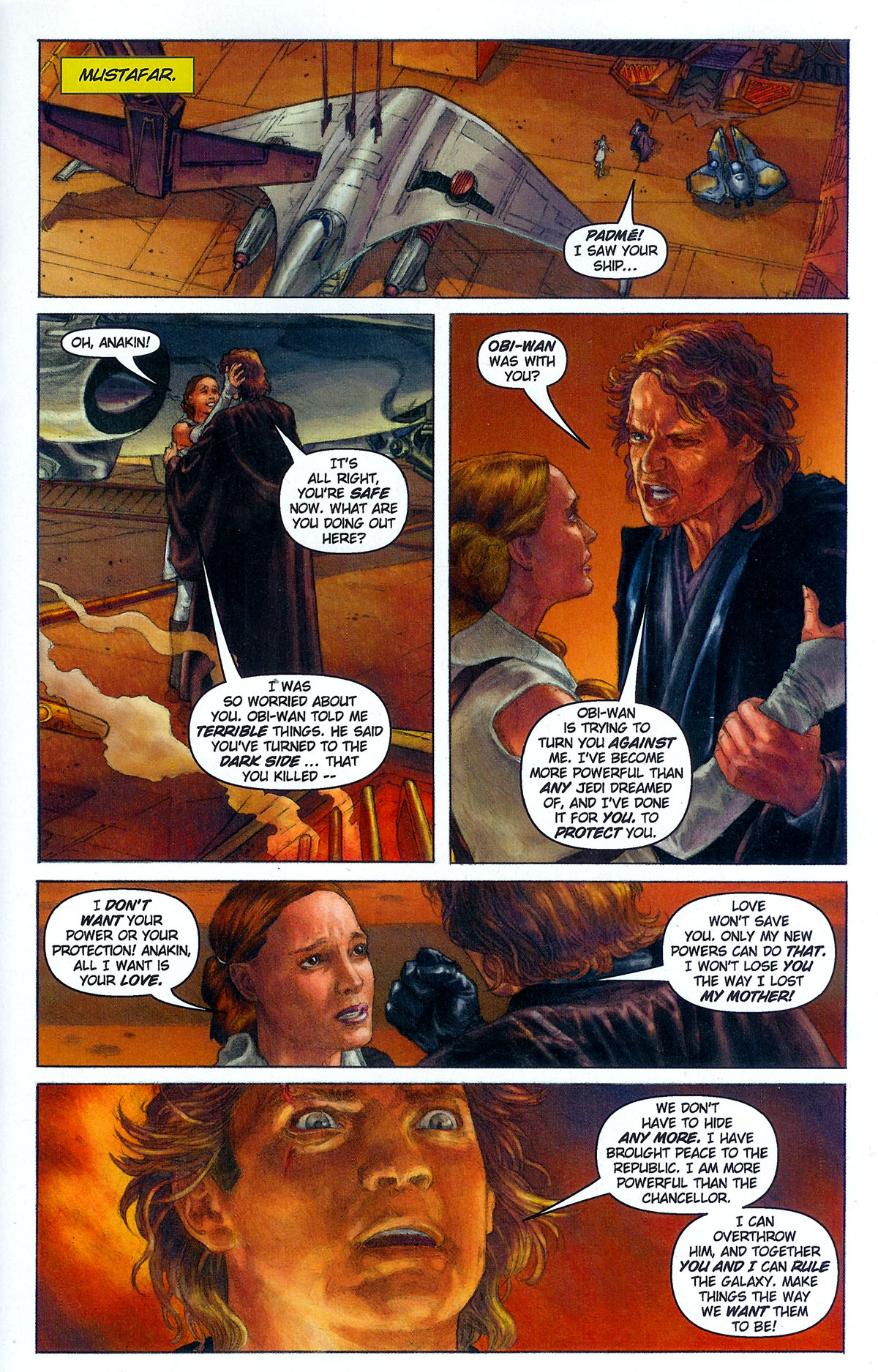 Read online Star Wars: Episode III - Revenge Of The Sith comic -  Issue #4 - 9