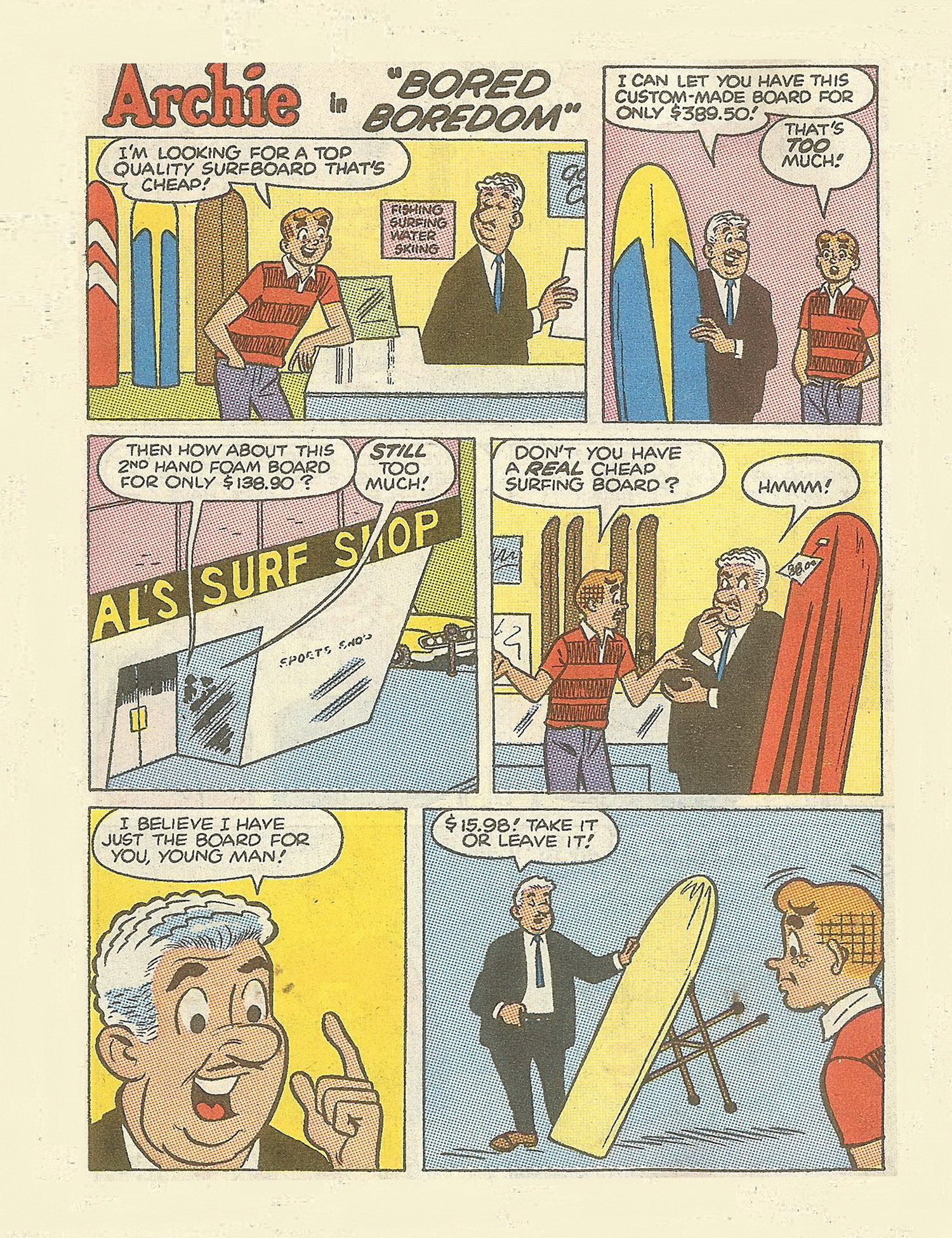 Read online Betty and Veronica Digest Magazine comic -  Issue #55 - 66
