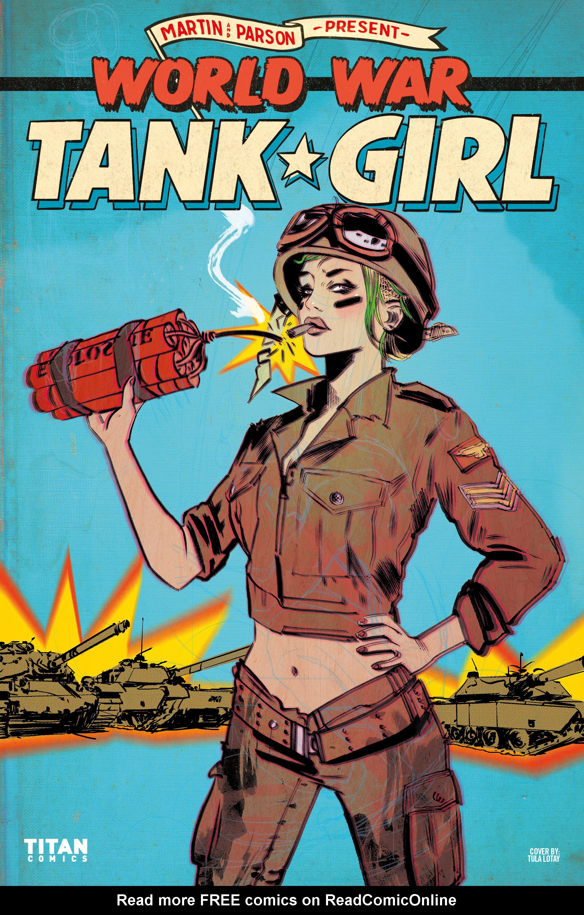 Read online Tank Girl: World War Tank Girl comic -  Issue #2 - 27