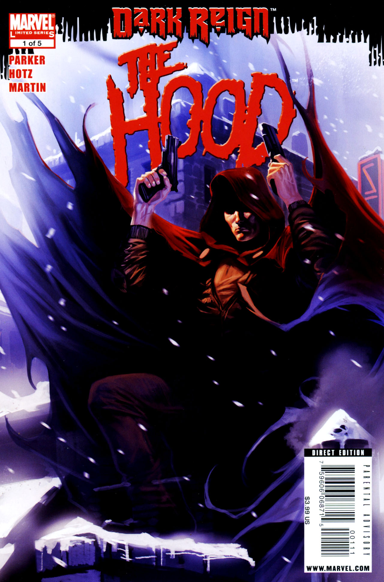 Read online Dark Reign: The Hood comic -  Issue #1 - 1