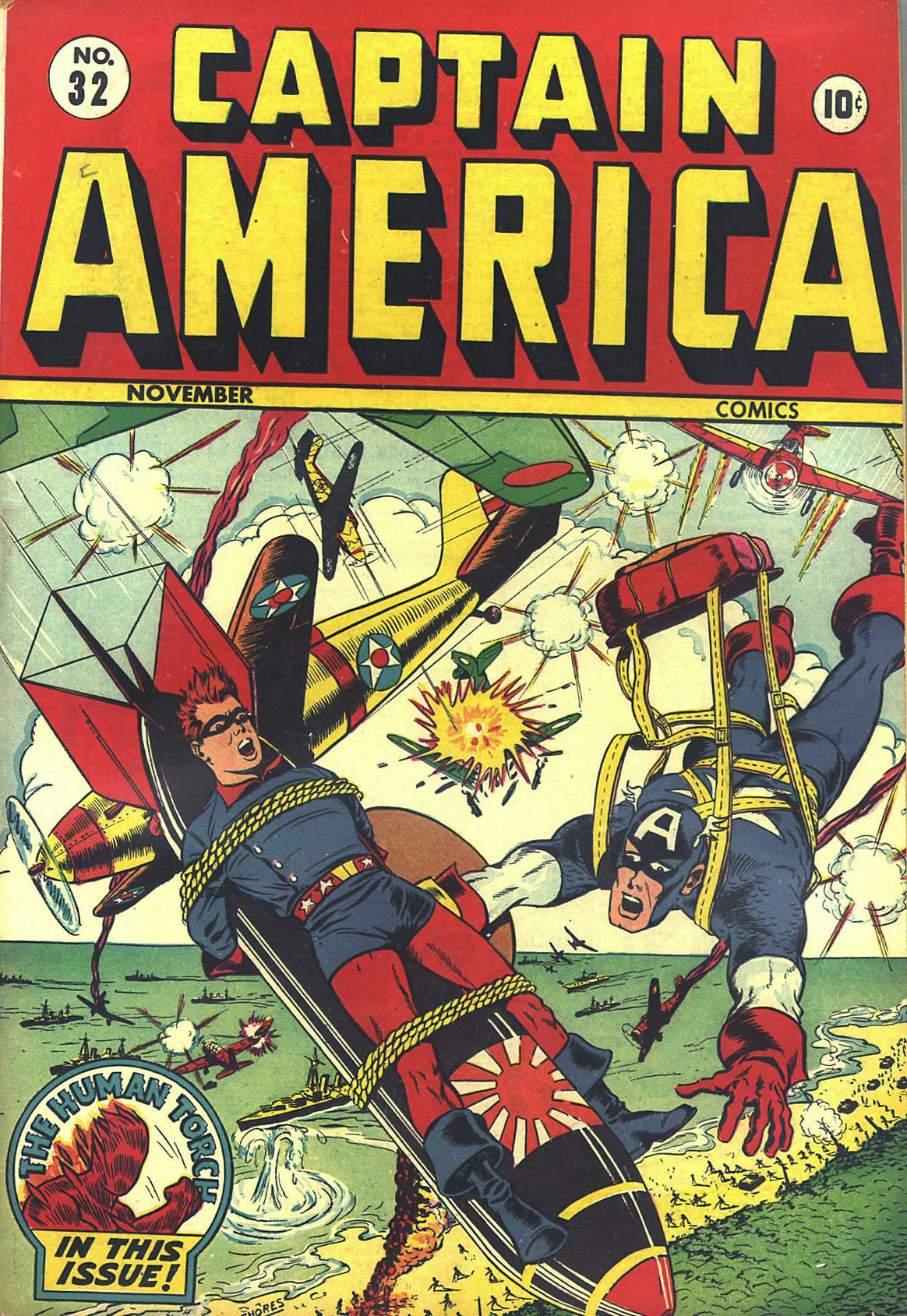 Captain America Comics 32 Page 0