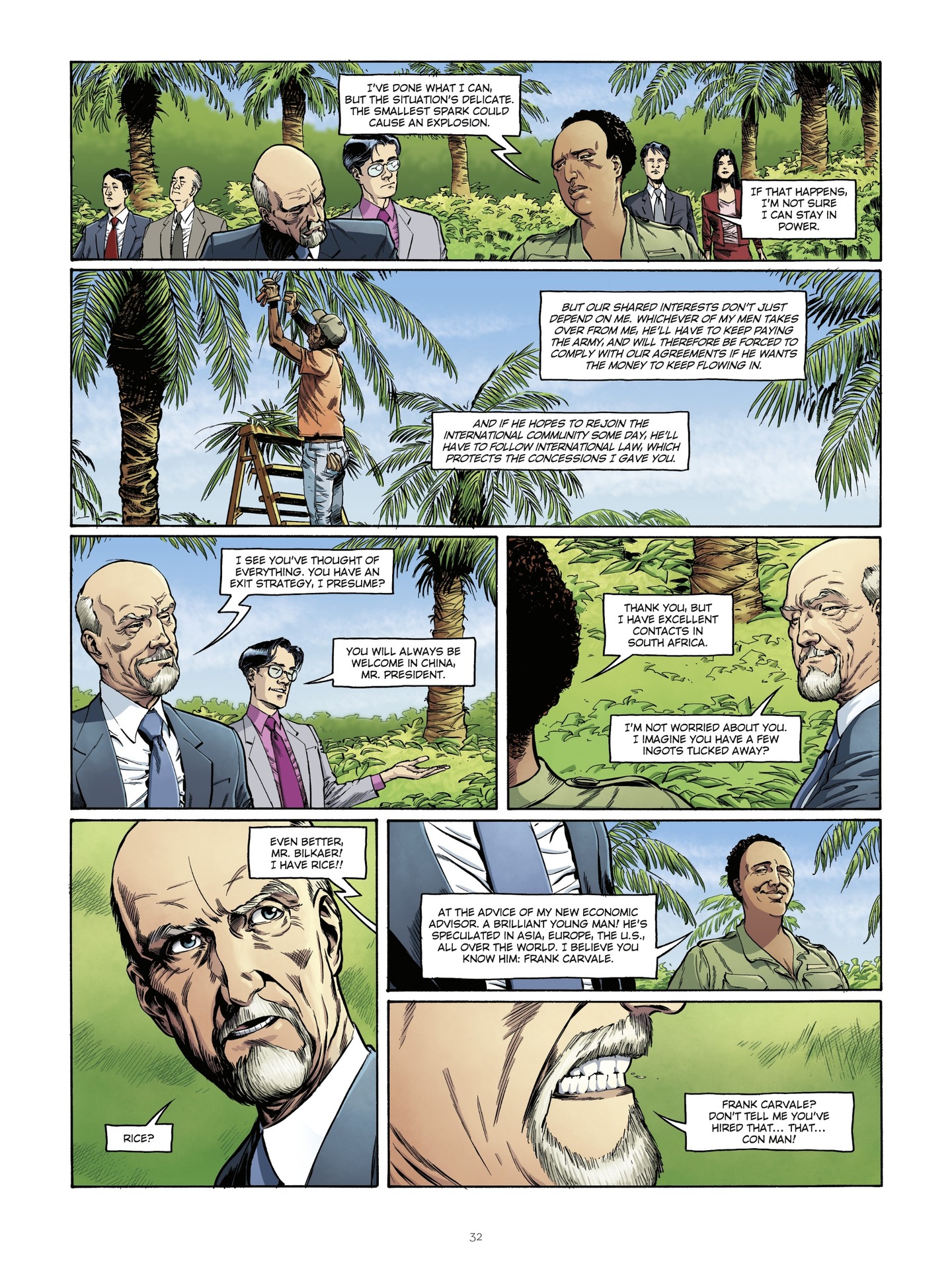 Read online Hedge Fund comic -  Issue #5 - 31