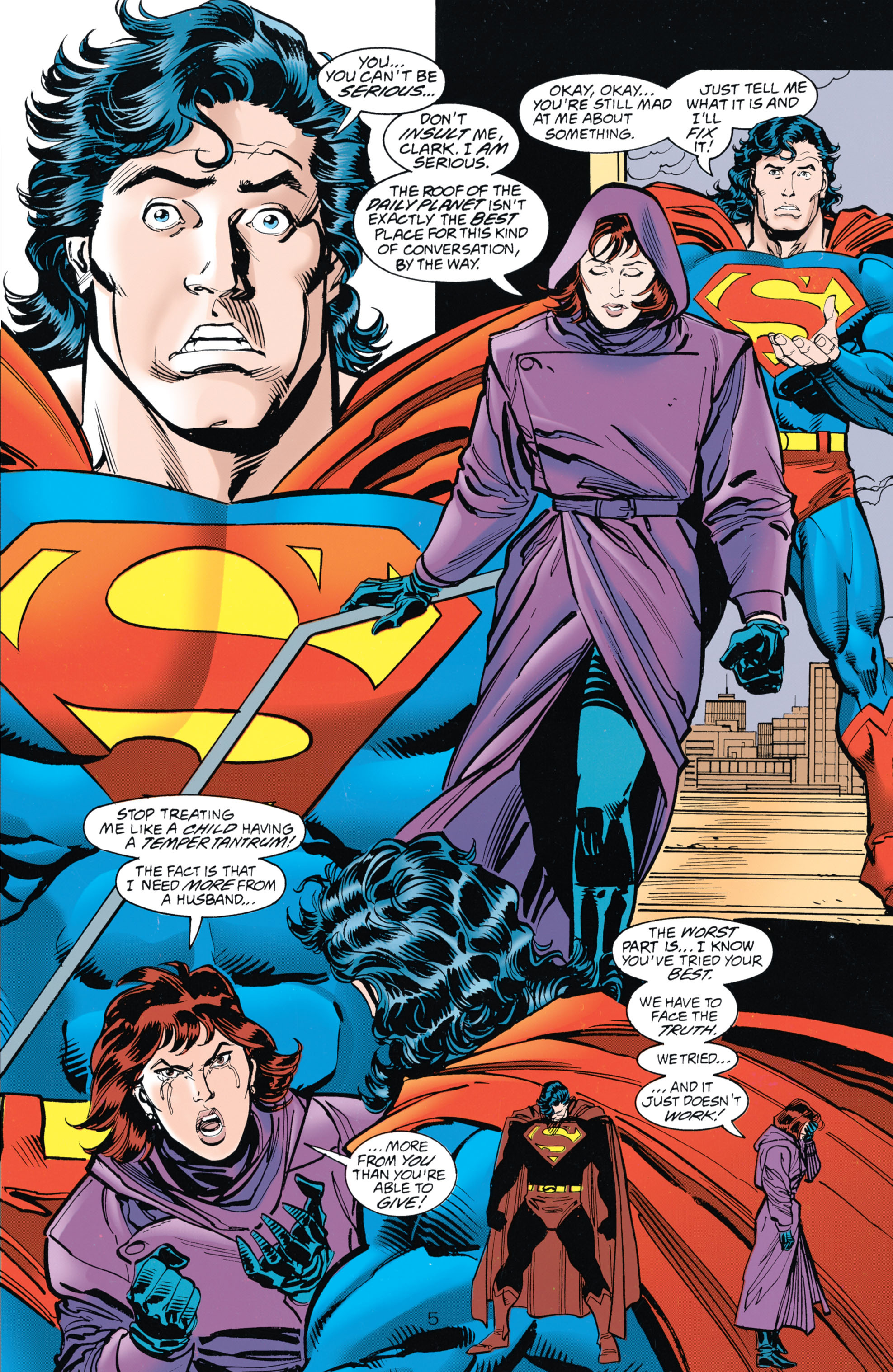 Read online Superman (1987) comic -  Issue #111 - 5