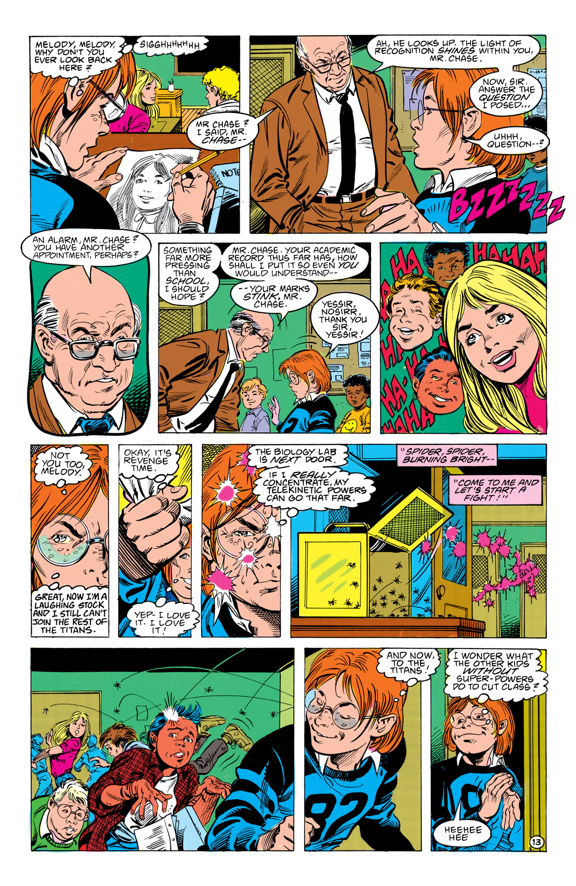 Read online The New Teen Titans (1984) comic -  Issue #41 - 14