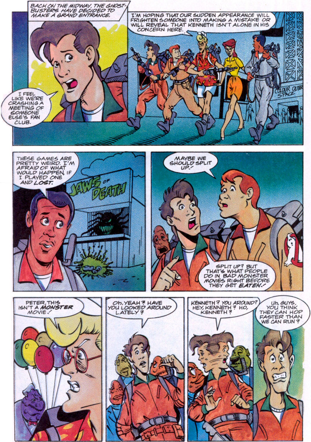 Read online Real Ghostbusters comic -  Issue #8 - 16