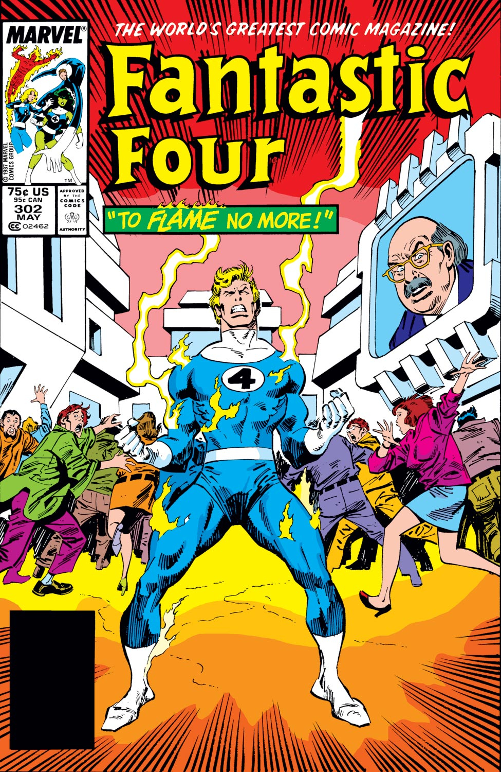 Read online Fantastic Four (1961) comic -  Issue #302 - 1