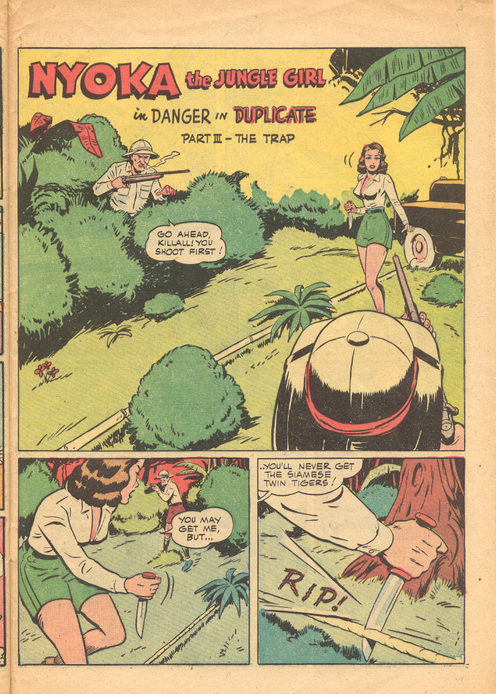 Read online Nyoka the Jungle Girl (1945) comic -  Issue #23 - 29