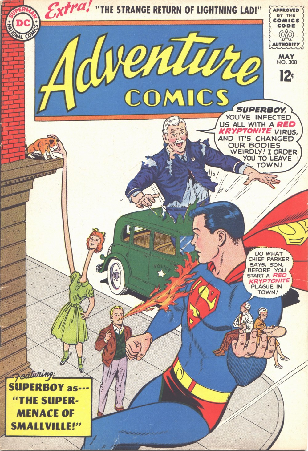 Read online Adventure Comics (1938) comic -  Issue #308 - 1