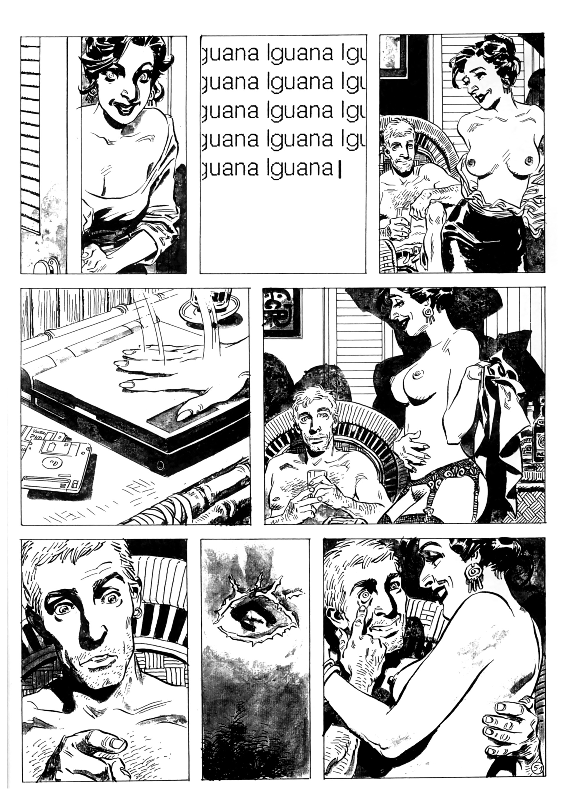 Read online The Iguana comic -  Issue # TPB - 54