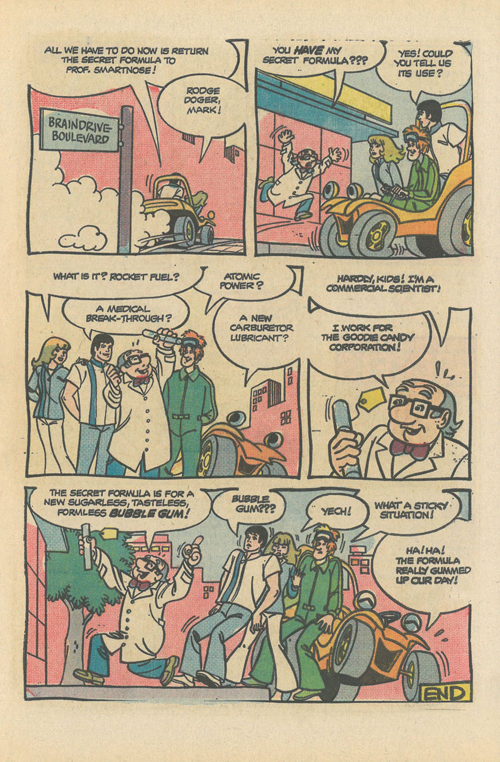 Read online Speed Buggy comic -  Issue #7 - 28