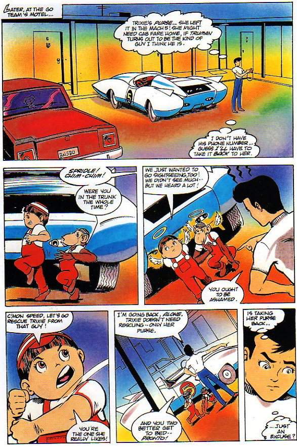 Read online Speed Racer (1987) comic -  Issue #6 - 9