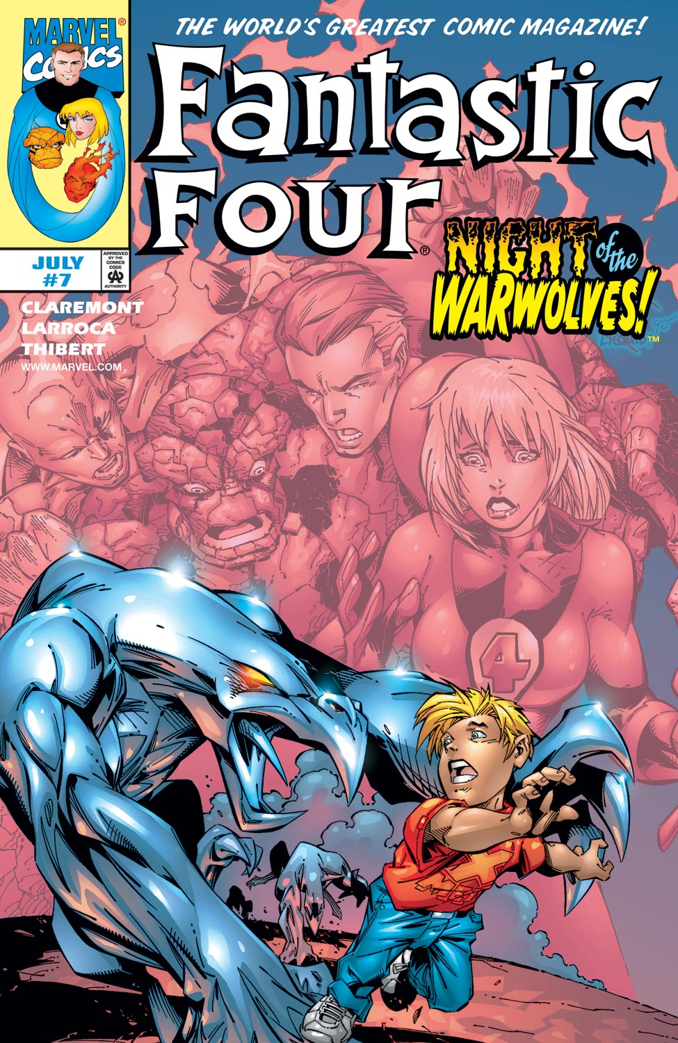 Read online Fantastic Four (1998) comic -  Issue #7 - 1
