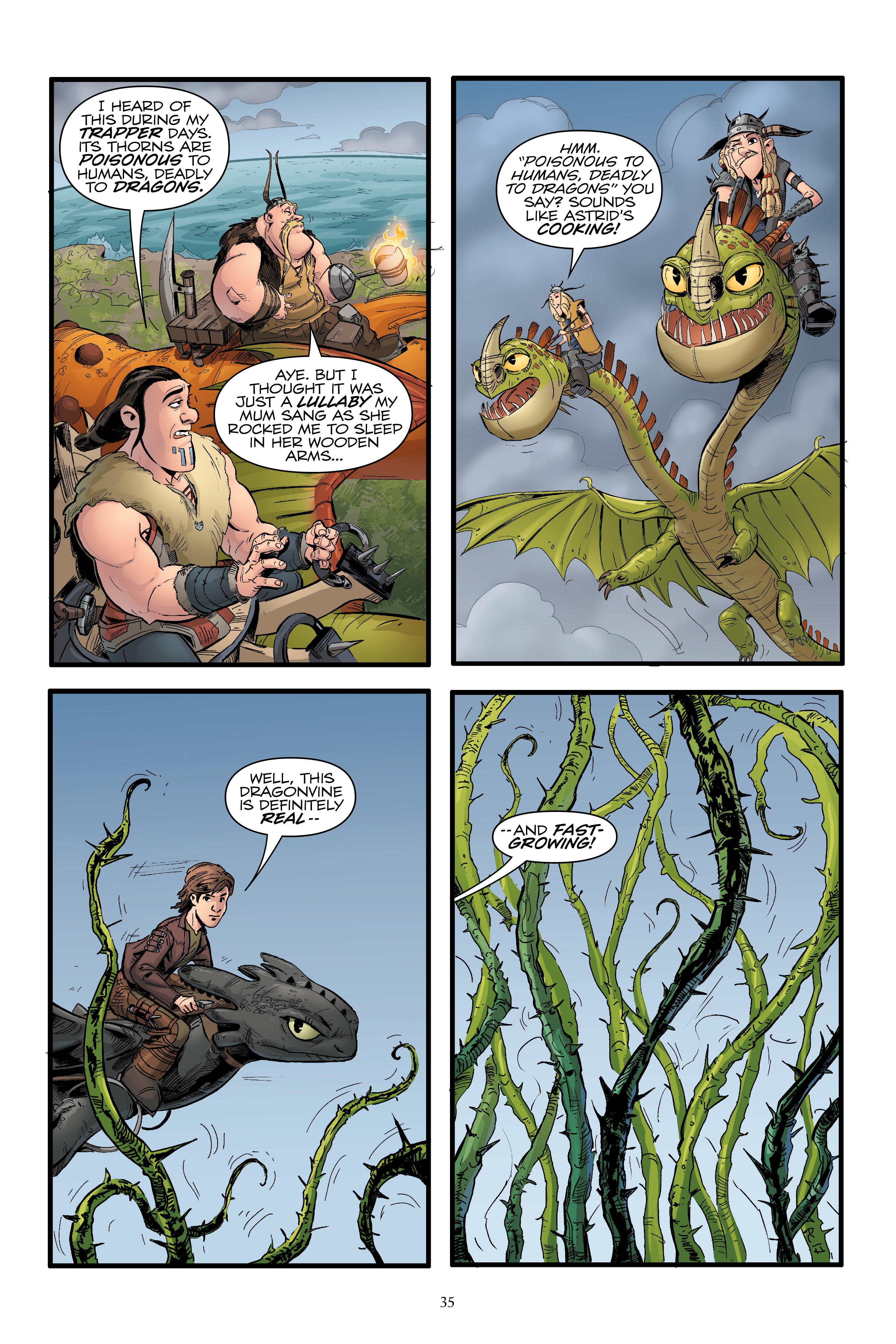 Read online How to Train Your Dragon: Dragonvine comic -  Issue # TPB - 35