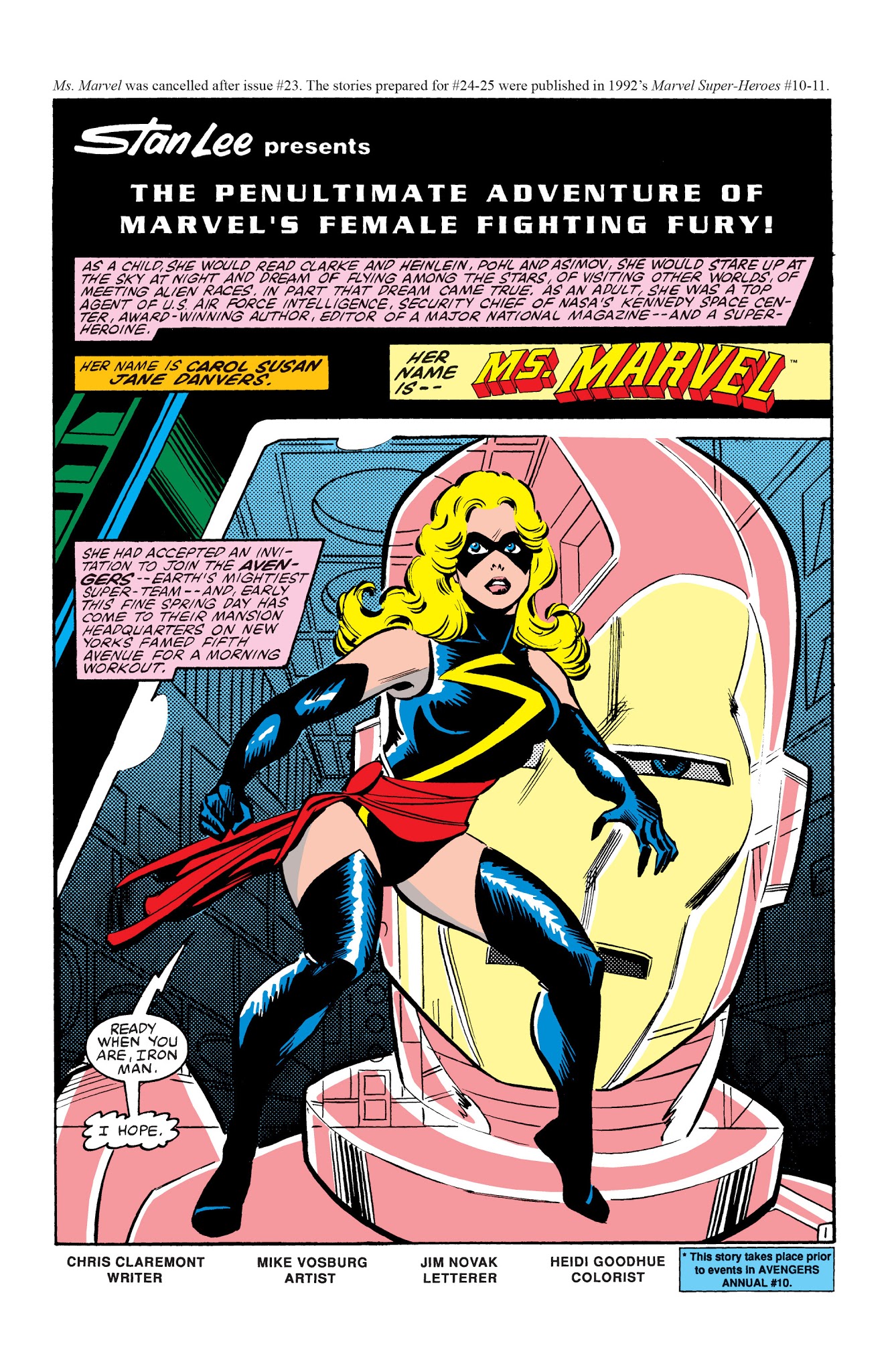 Read online Marvel Masterworks: Ms. Marvel comic -  Issue # TPB 2 - 172