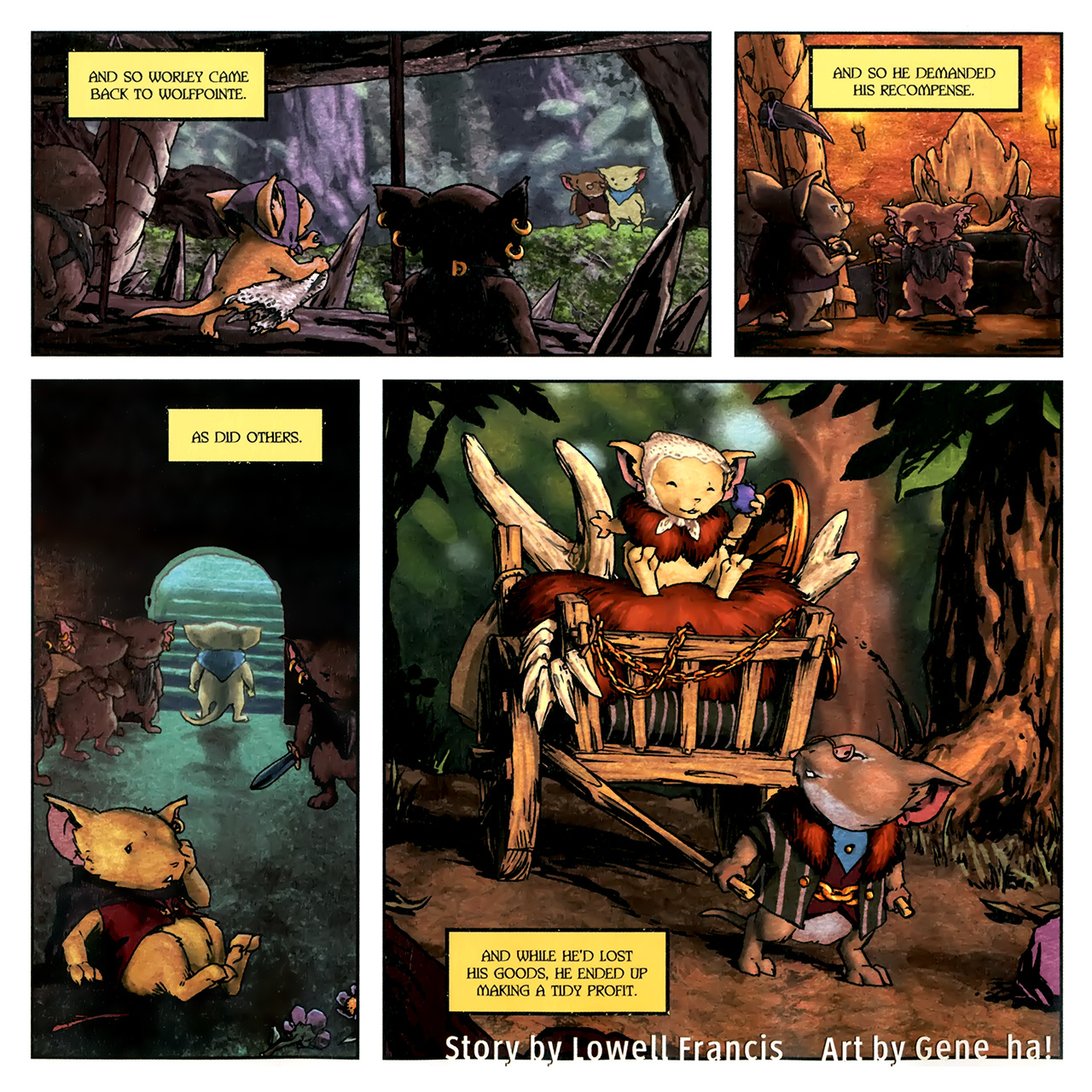 Read online Mouse Guard: Legends of the Guard comic -  Issue #2 - 26