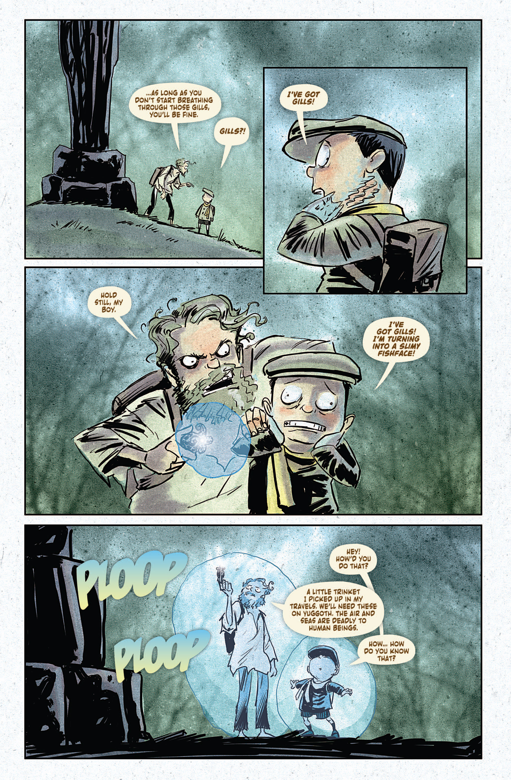 Read online Arcana Studio Presents Howard Lovecraft and the Undersea Kingdom comic -  Issue #3 - 7
