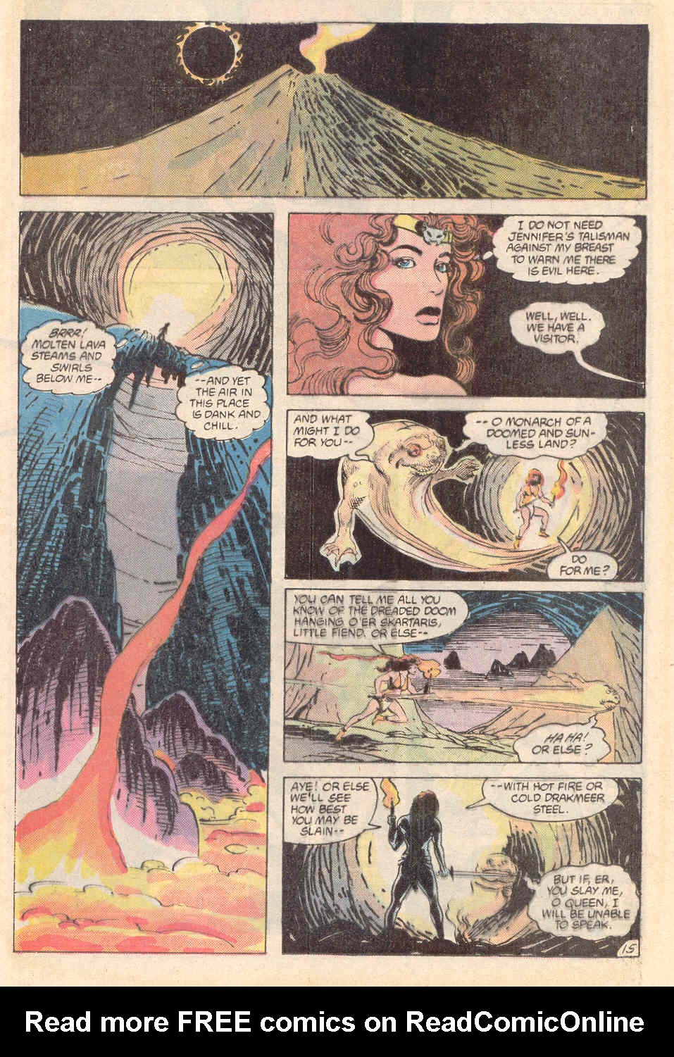Read online Warlord (1976) comic -  Issue #125 - 16