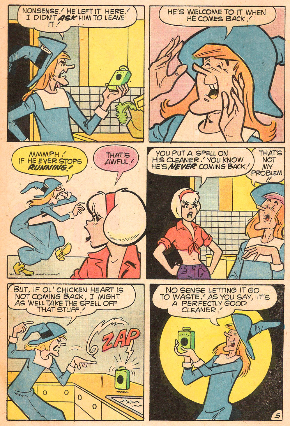 Read online Sabrina The Teenage Witch (1971) comic -  Issue #47 - 6