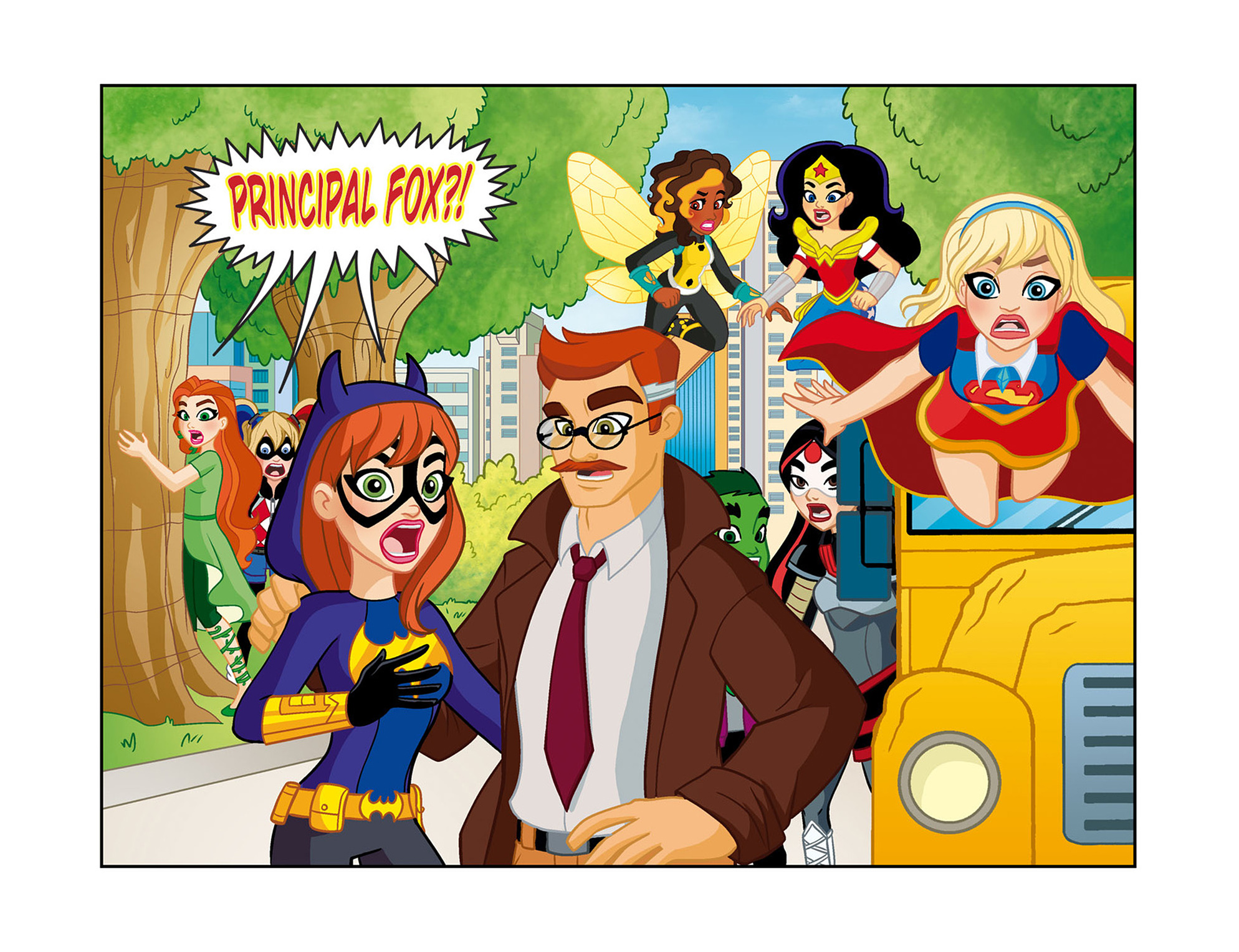 Read online DC Super Hero Girls: Past Times at Super Hero High comic -  Issue #11 - 22