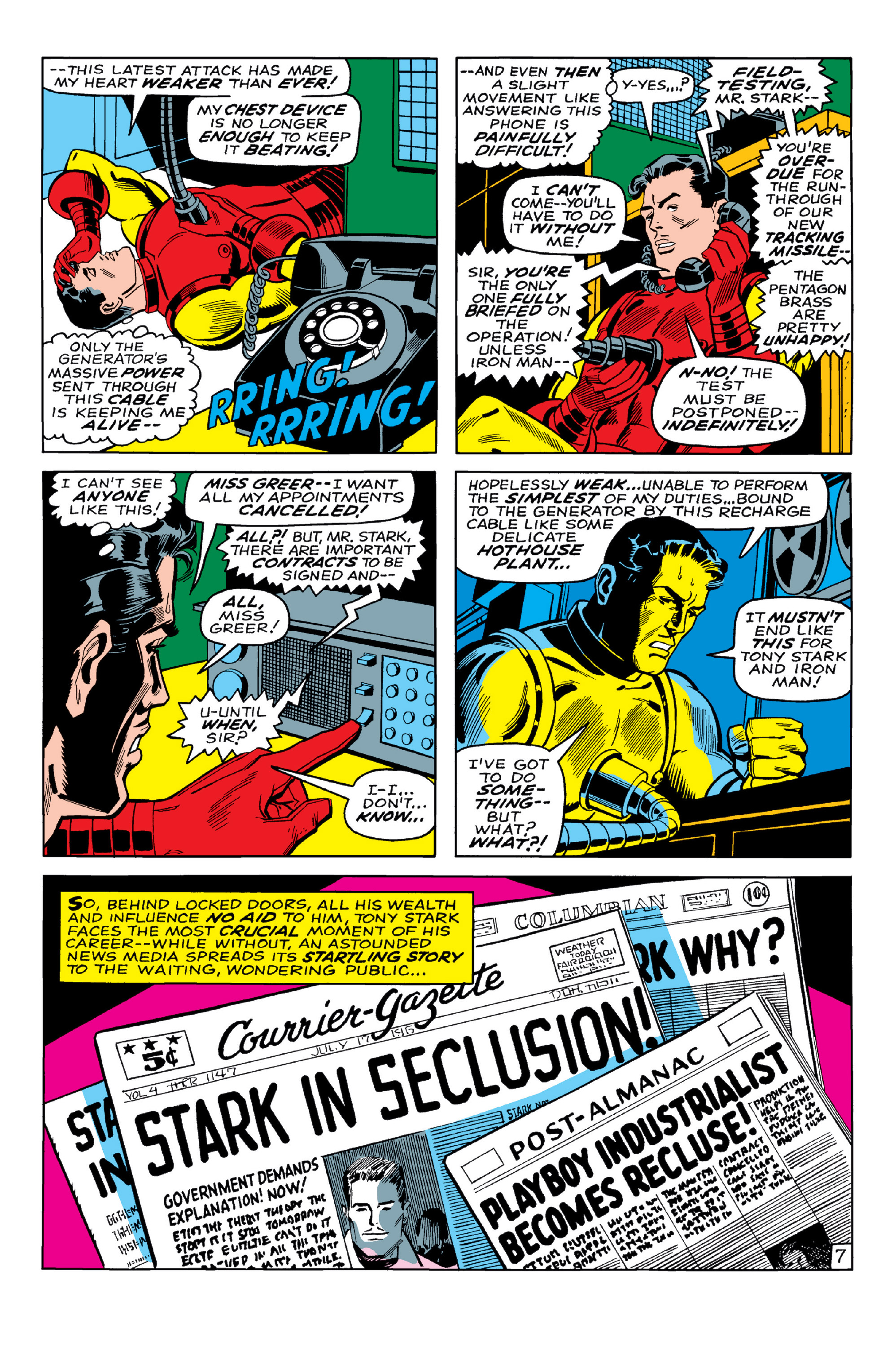 Read online Iron Man Epic Collection comic -  Issue # The Man Who Killed Tony Stark (Part 1) - 33