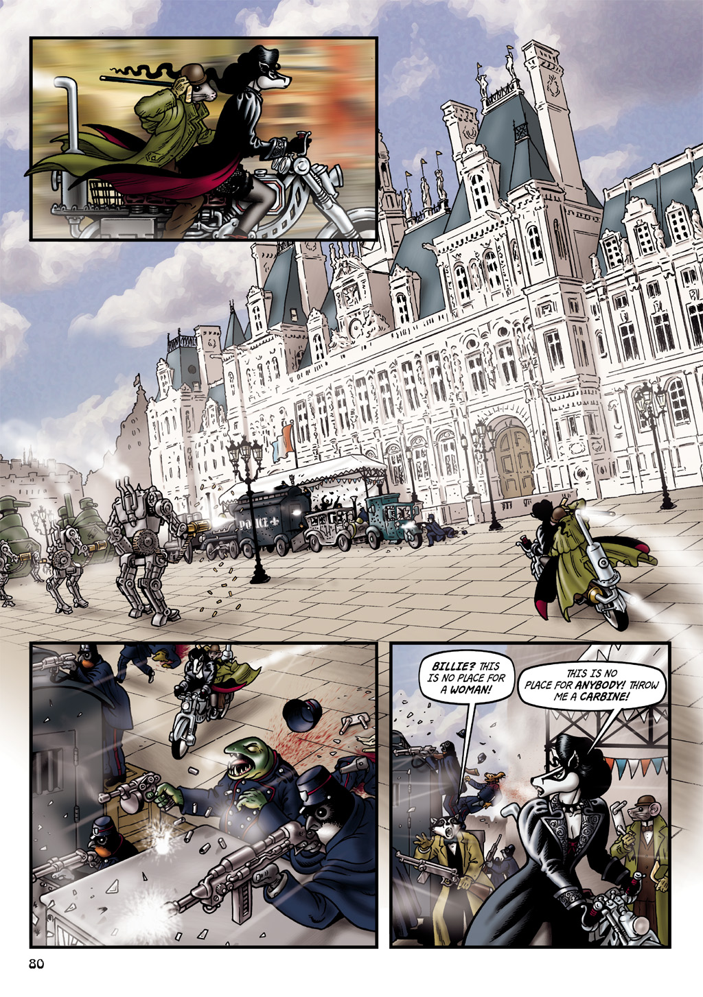 Read online Grandville Bête Noire comic -  Issue # TPB - 83