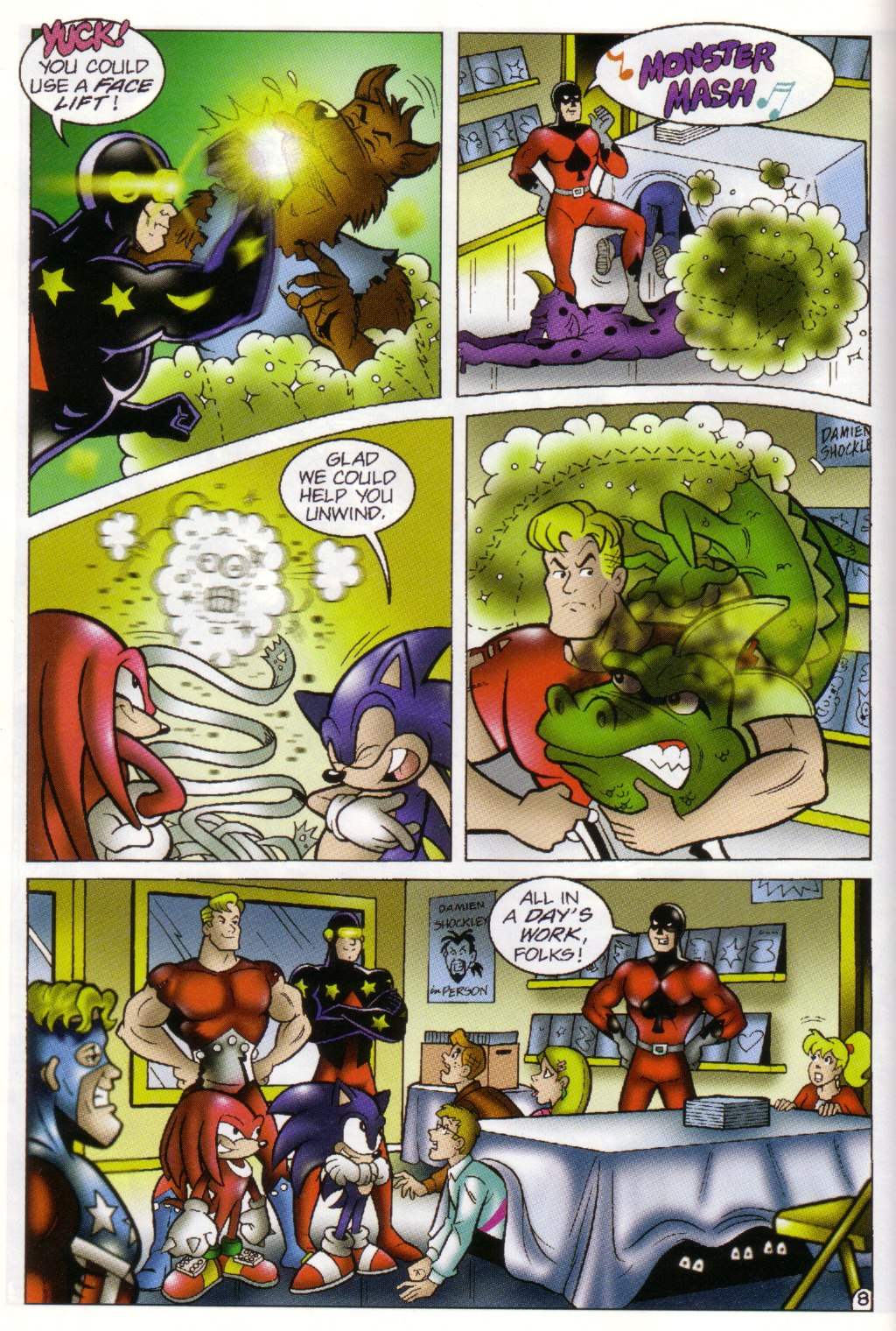 Read online Archie's Weird Mysteries 1999 comic -  Issue # Full - 9