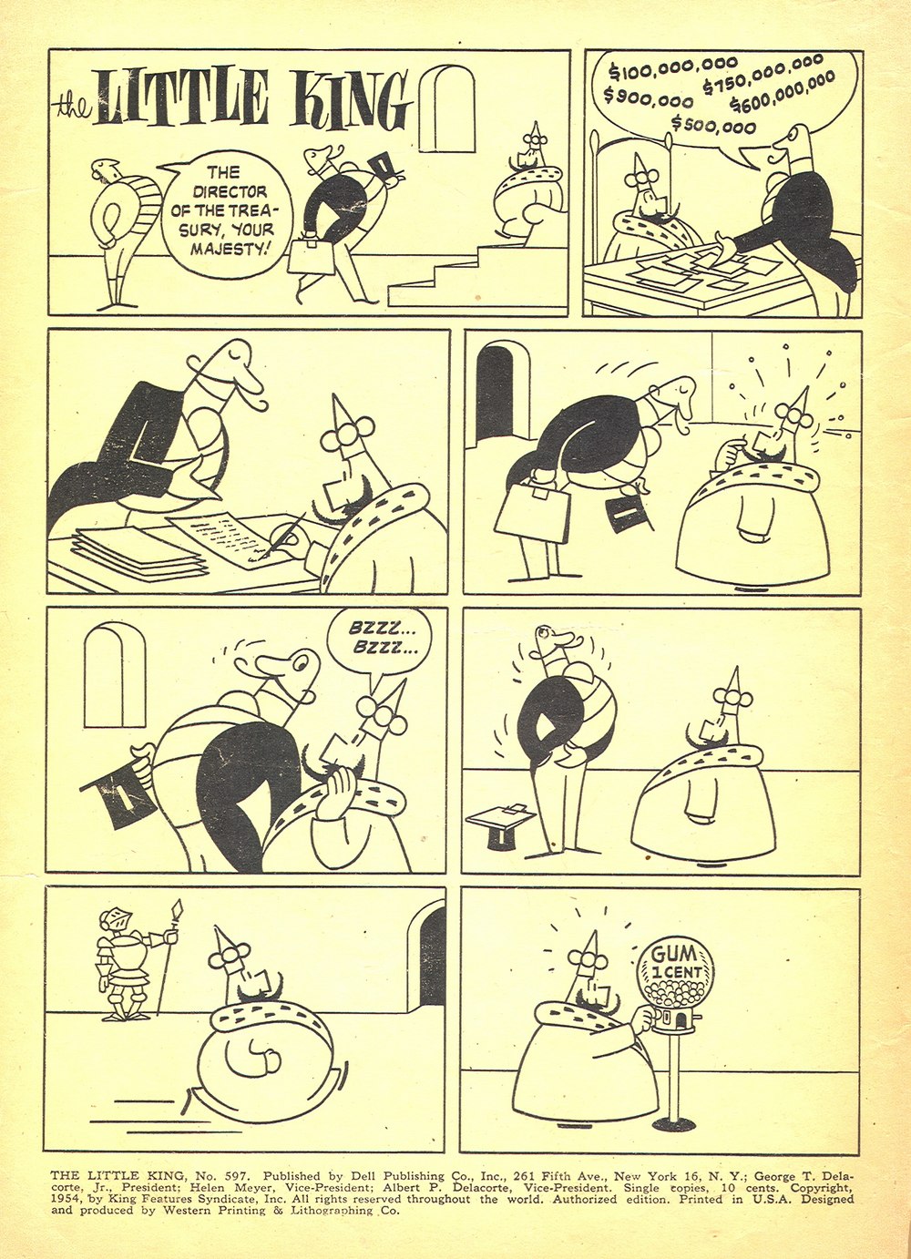 Read online Four Color Comics comic -  Issue #597 - 2