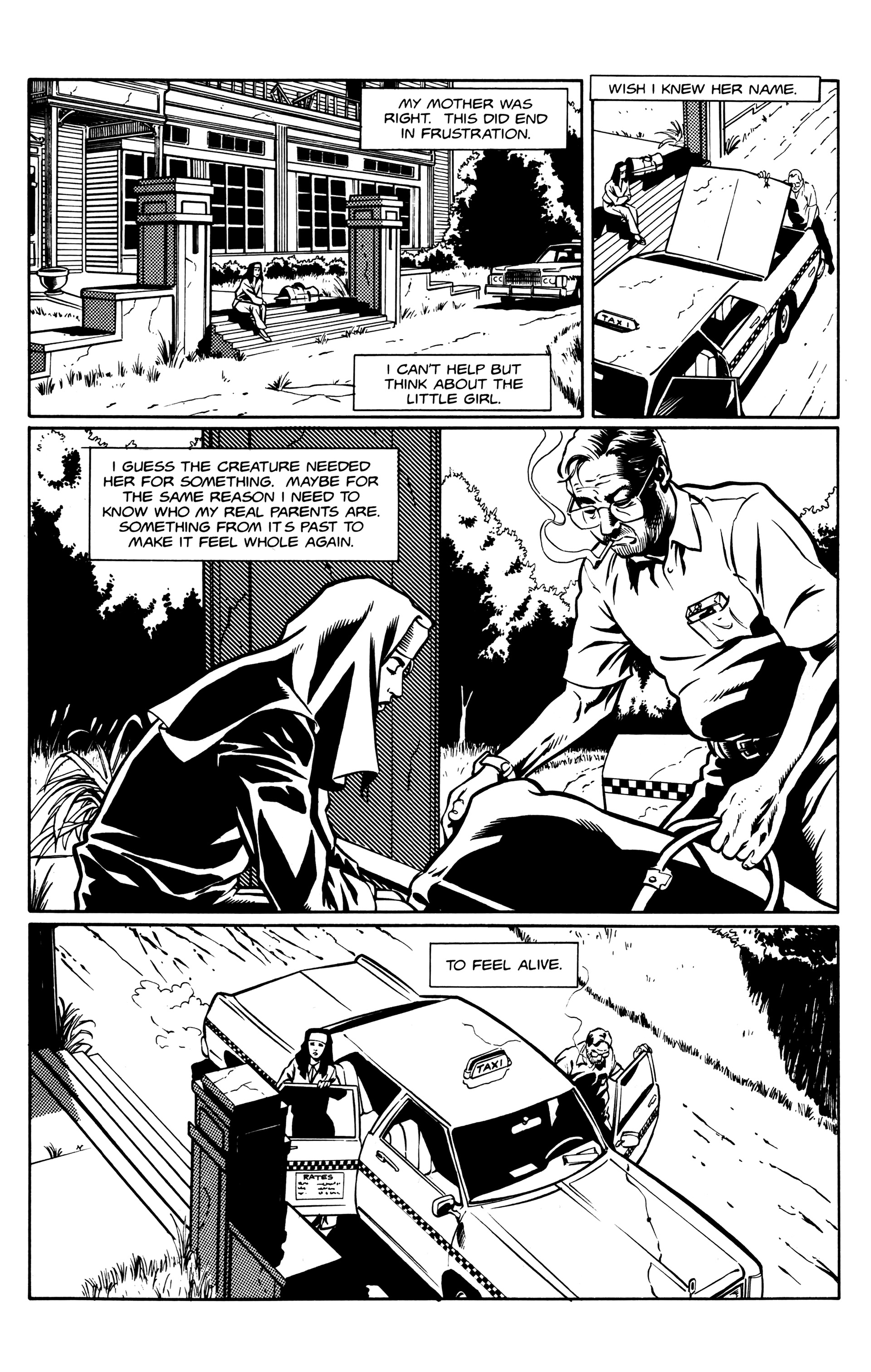Read online Warrior Nun: Black & White comic -  Issue #7 - 17