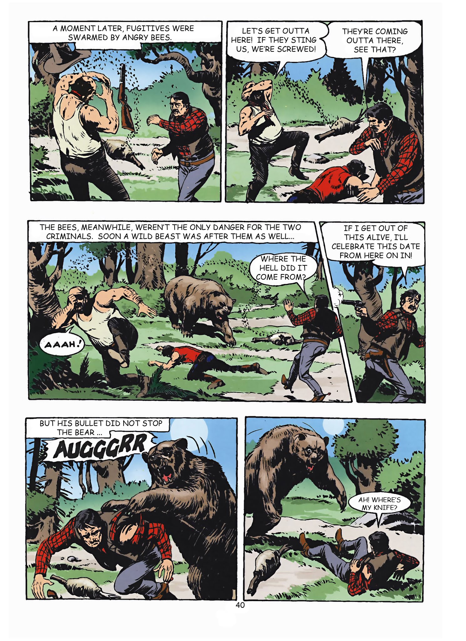 Read online Zenith gigante - Zagor gigante comic -  Issue #2 - 41