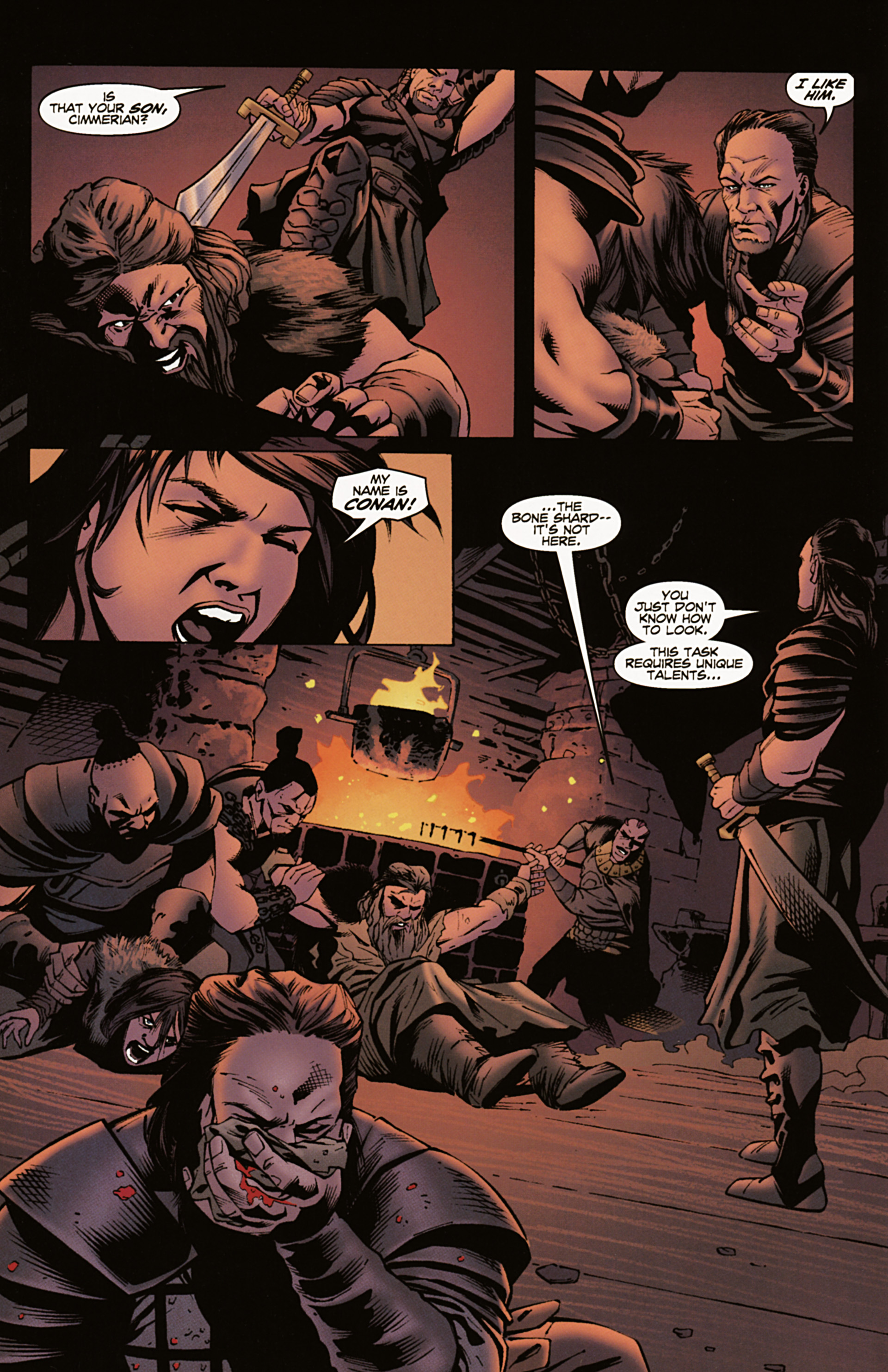 Read online Conan the Barbarian: The Mask of Acheron comic -  Issue # Full - 13