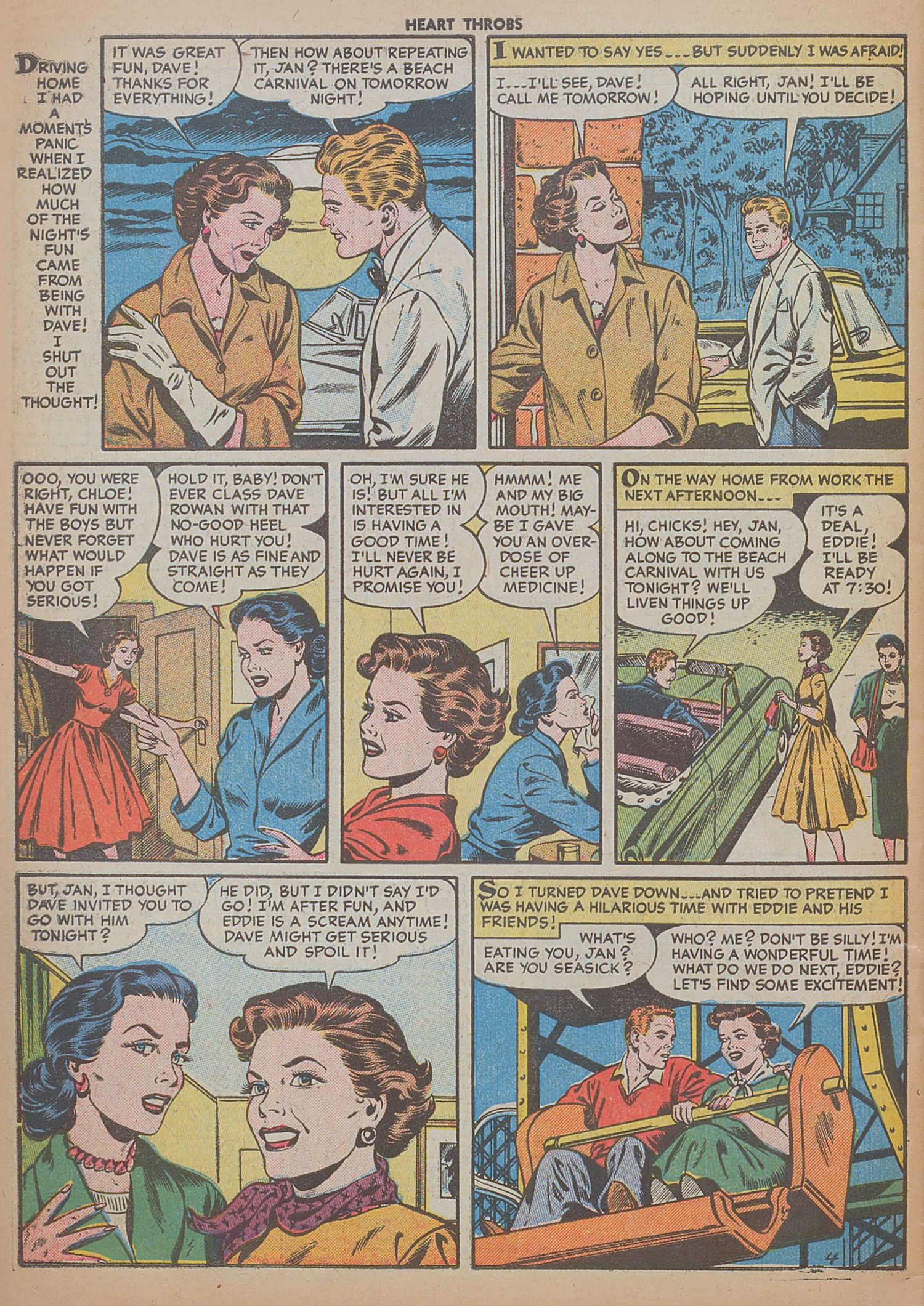 Read online Heart Throbs comic -  Issue #38 - 30