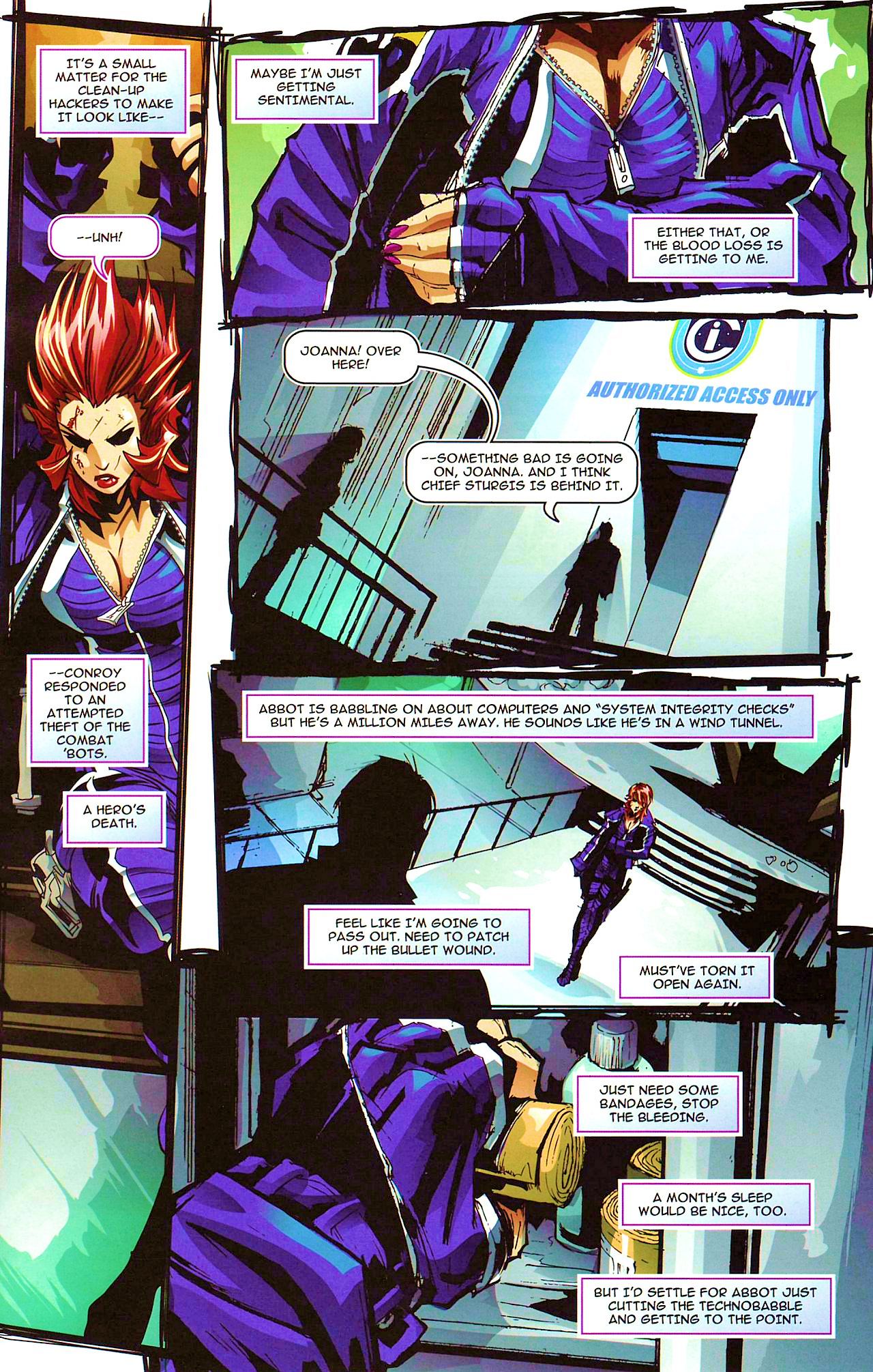 Read online Perfect Dark: Janus Tears comic -  Issue #5 - 18
