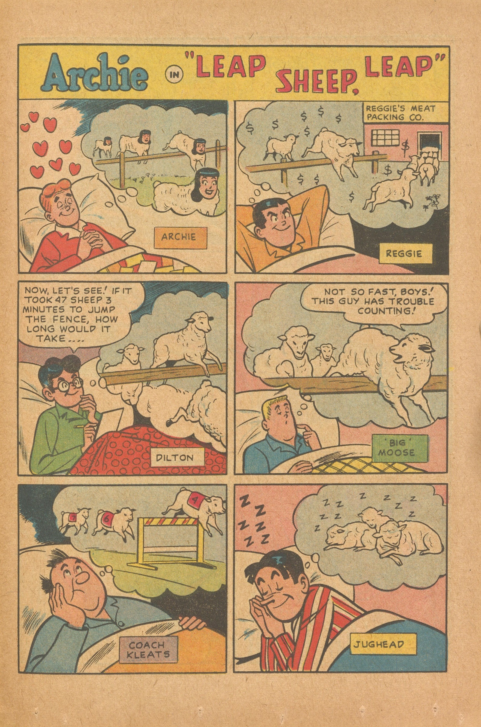 Read online Archie's Joke Book Magazine comic -  Issue #51 - 23
