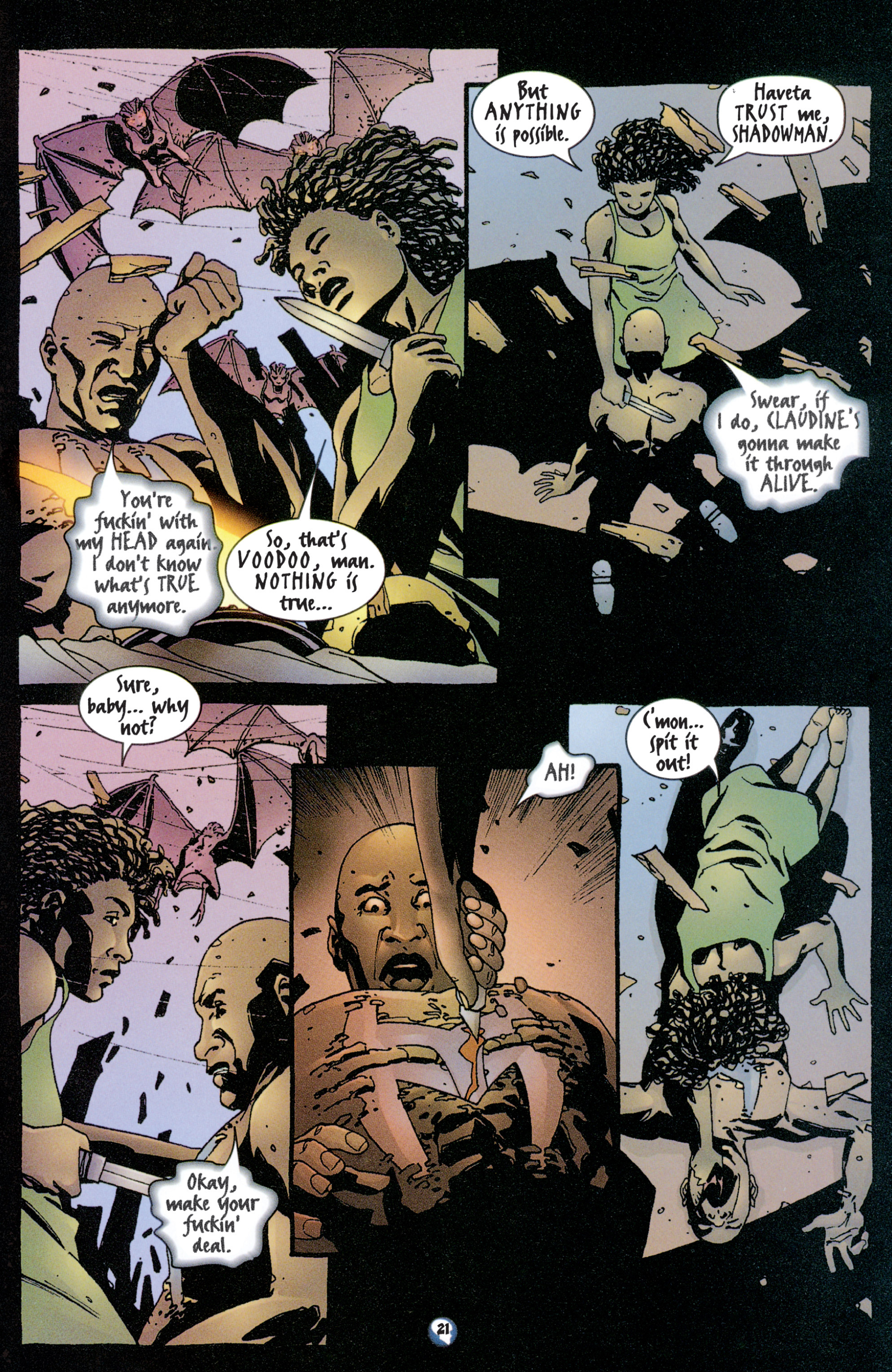 Read online Shadowman (1997) comic -  Issue #8 - 17