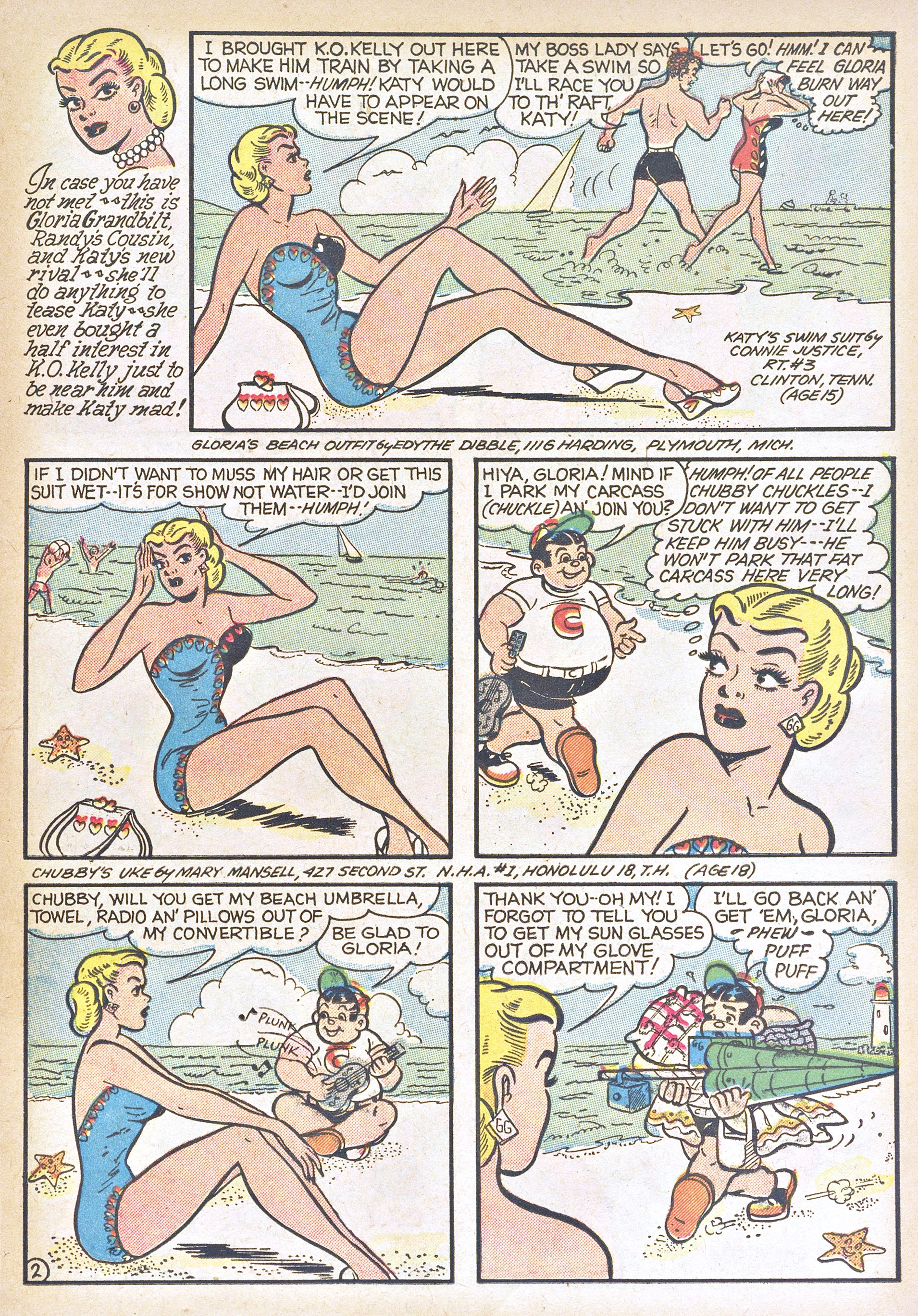 Read online Katy Keene (1949) comic -  Issue #10 - 25