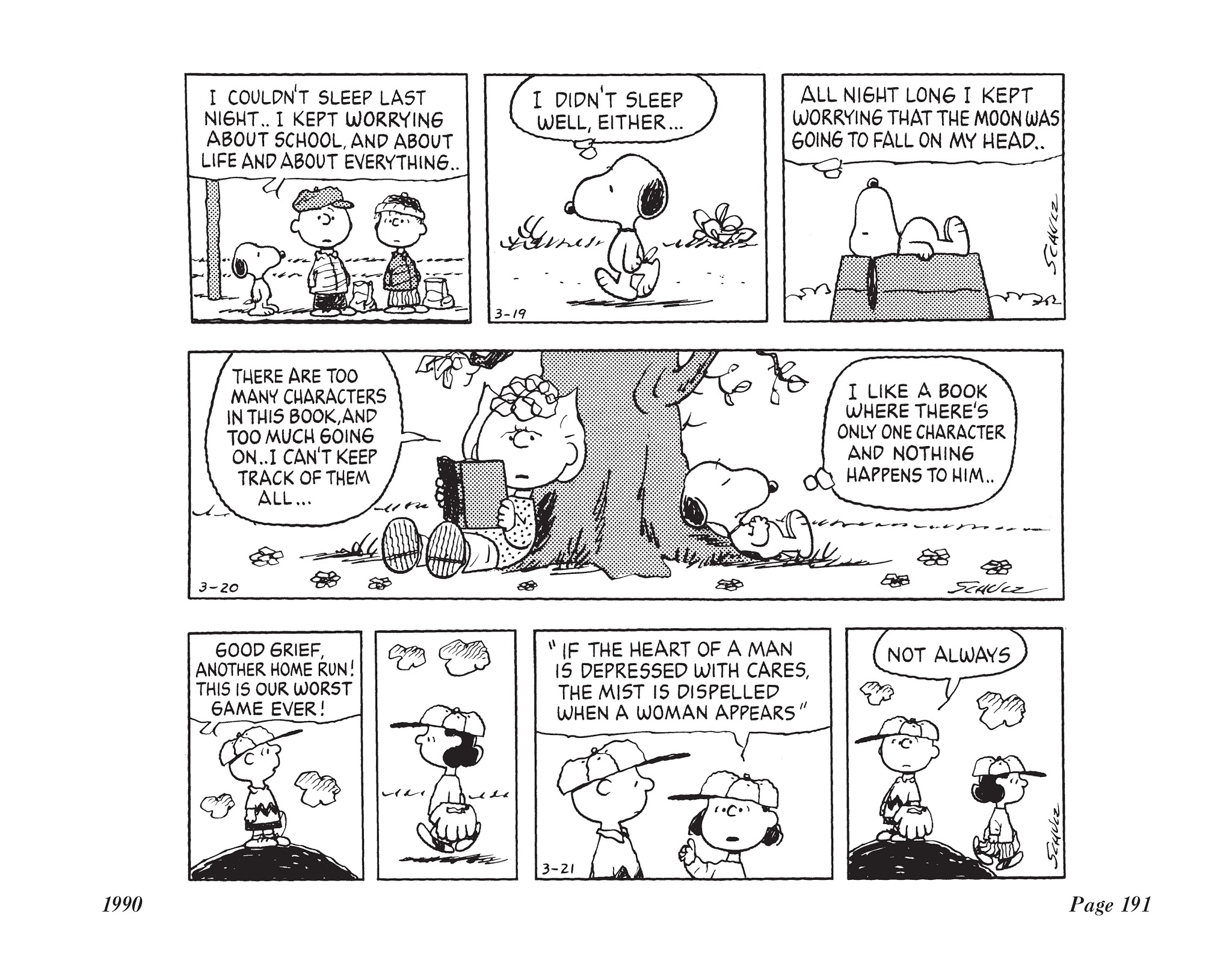 Read online The Complete Peanuts comic -  Issue # TPB 20 - 206