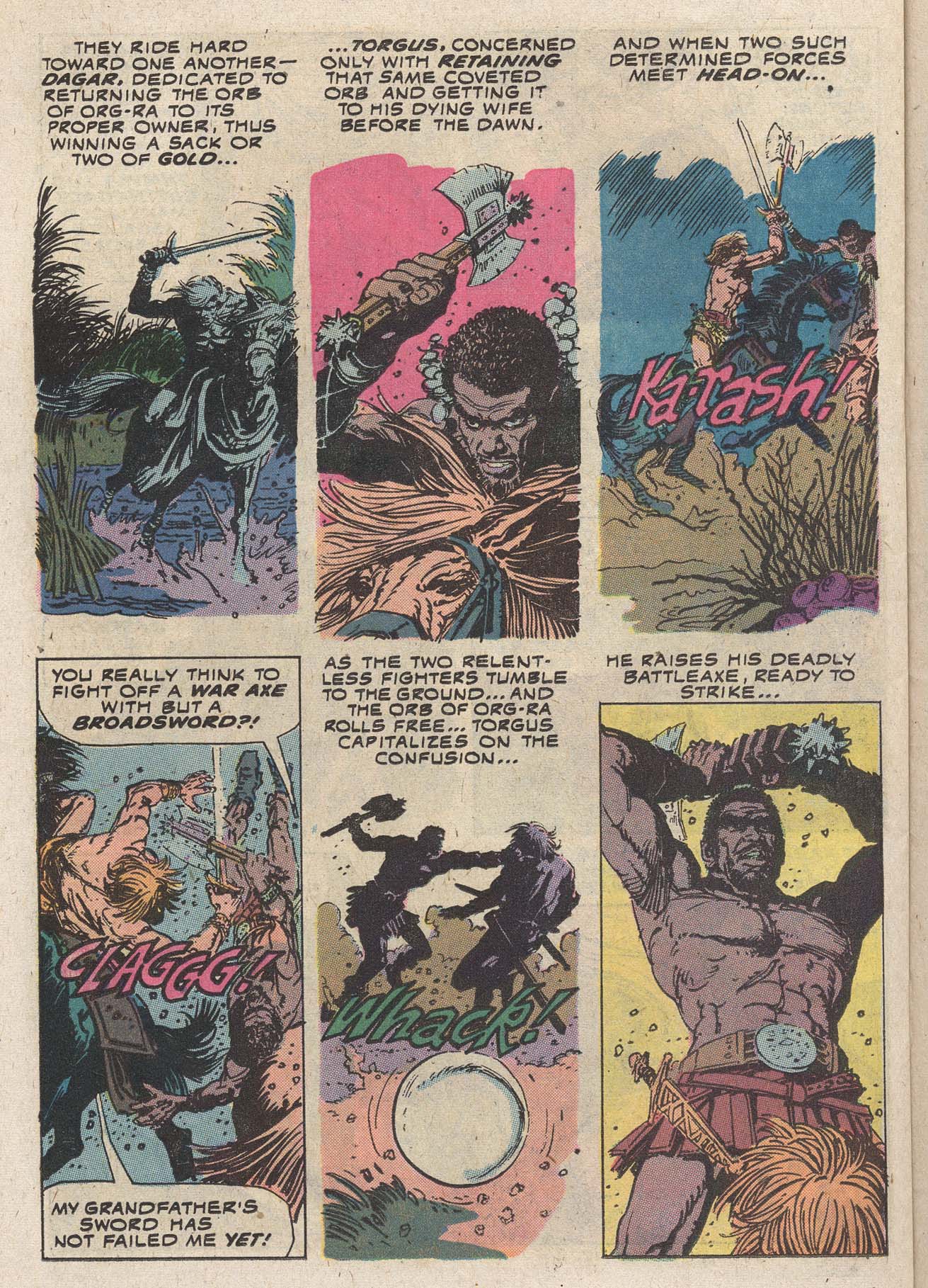 Read online Dagar the Invincible comic -  Issue #9 - 22