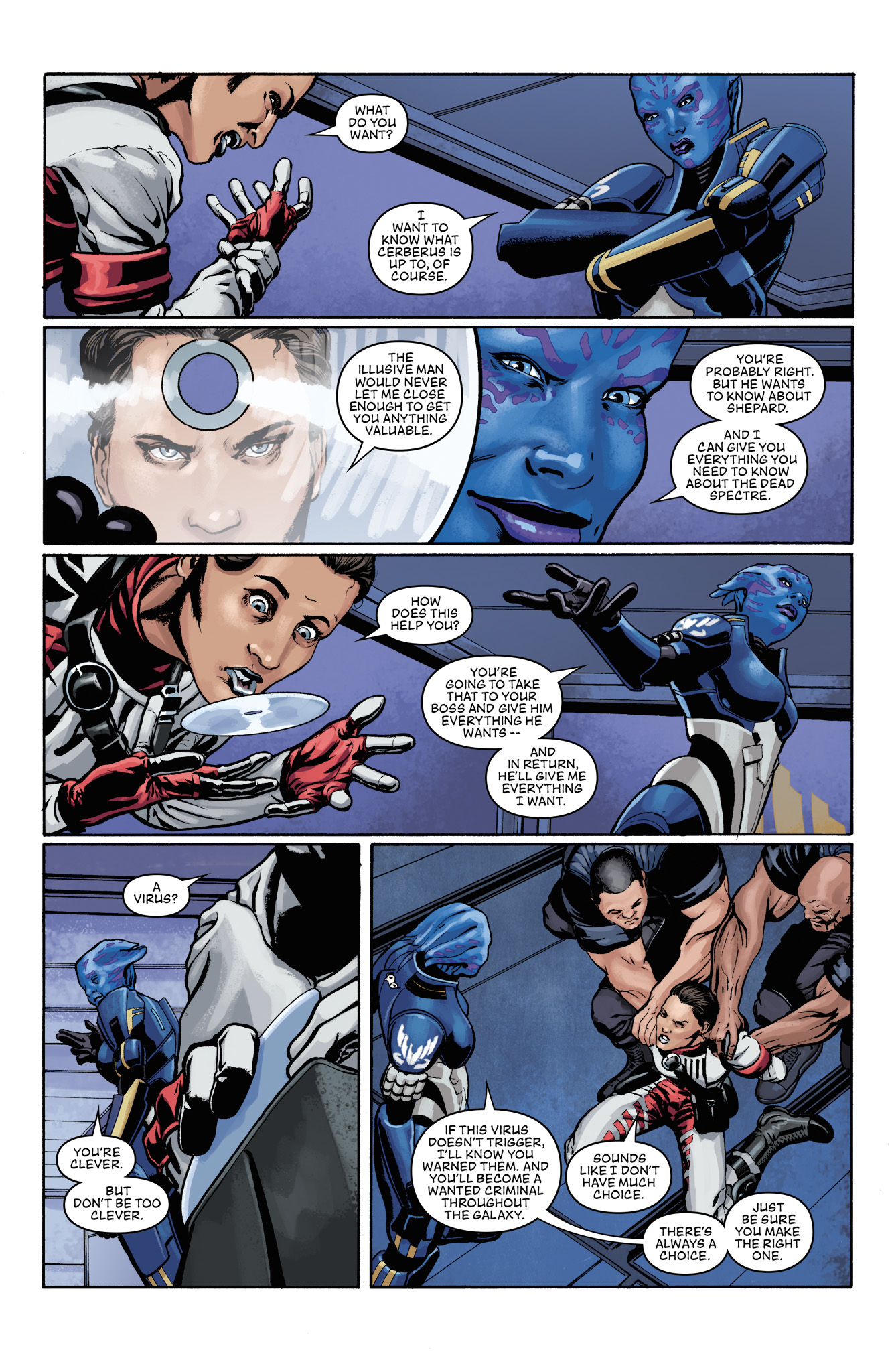 Read online Mass Effect: Foundation comic -  Issue #8 - 15