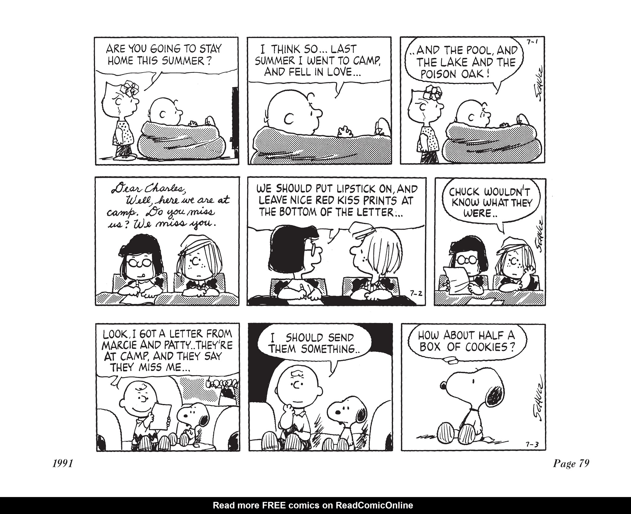 Read online The Complete Peanuts comic -  Issue # TPB 21 - 93