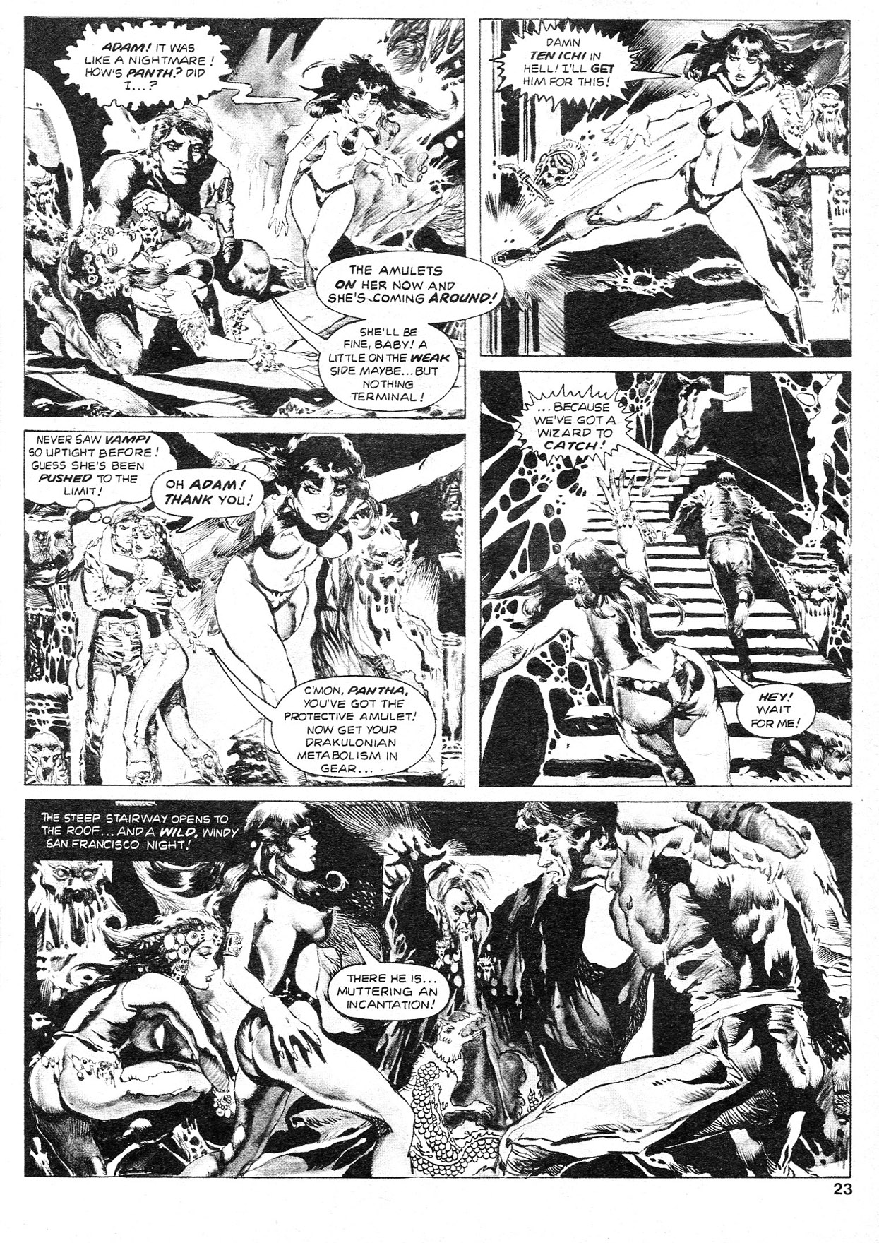Read online Vampirella (1969) comic -  Issue #86 - 23