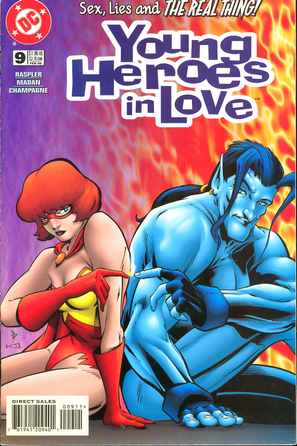 Read online Young Heroes in Love comic -  Issue #9 - 1