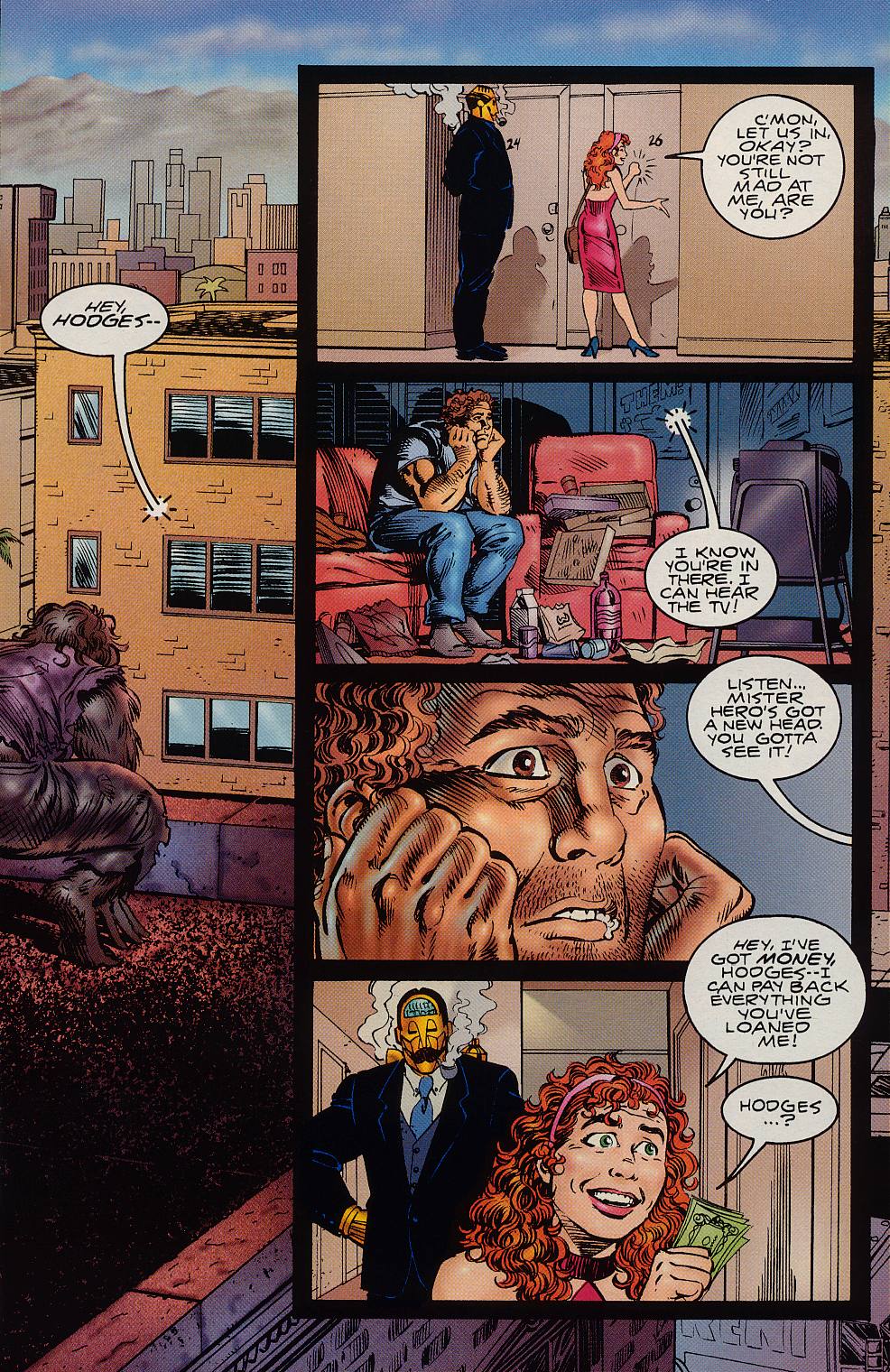 Read online Neil Gaiman's Mr. Hero - The Newmatic Man (1995) comic -  Issue #5 - 9