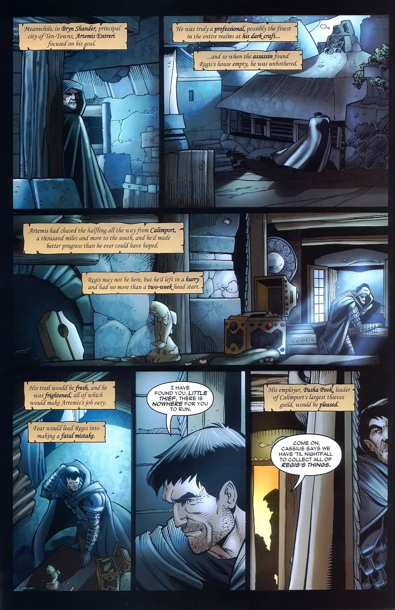 Read online Forgotten Realms: Streams of Silver comic -  Issue #1 - 6